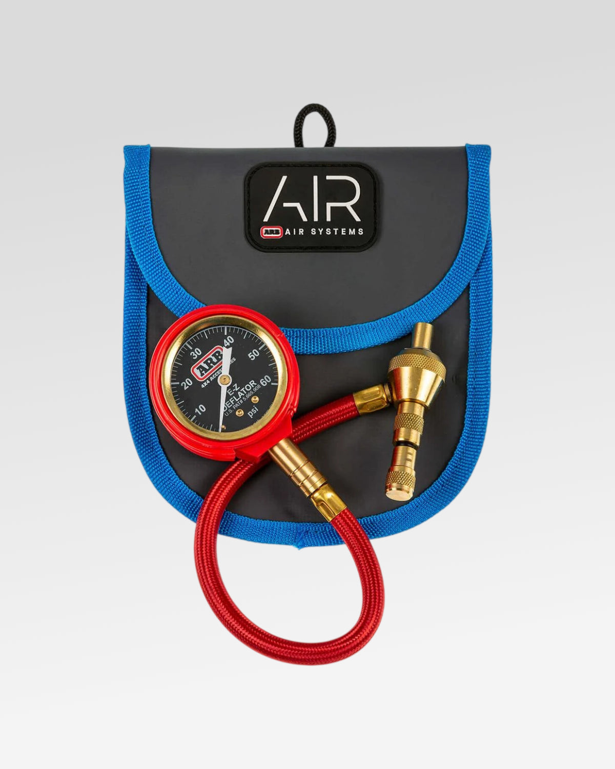 ARB E-Z Tire Deflator with 0–60 psi Analog Tire Pressure Gauge