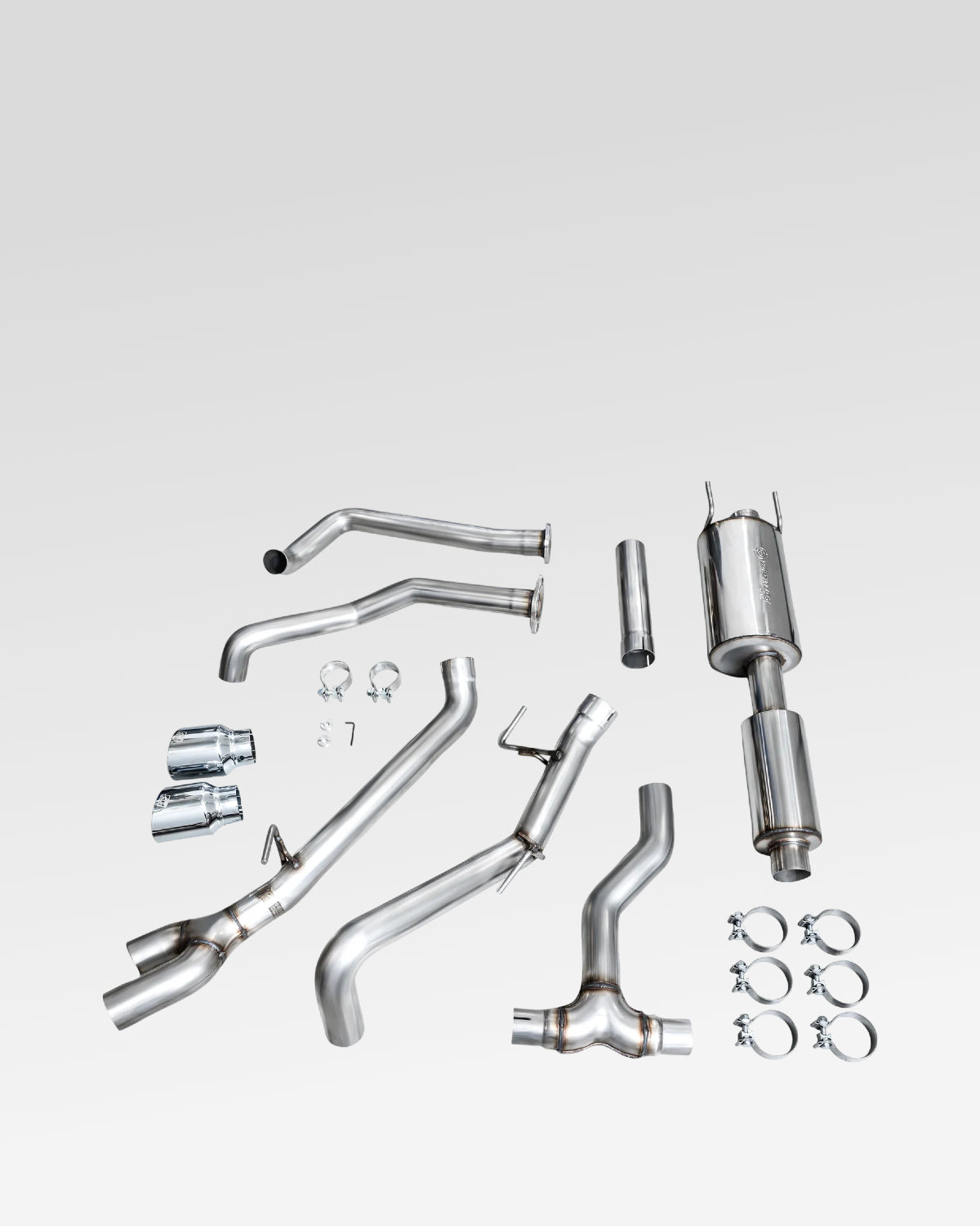 AWE 0FG 3 in Cat-Back Exhaust System with Dual Side Exits and Exhaust Tips in Chrome for 3rd-Gen Tundra (2022–Present)