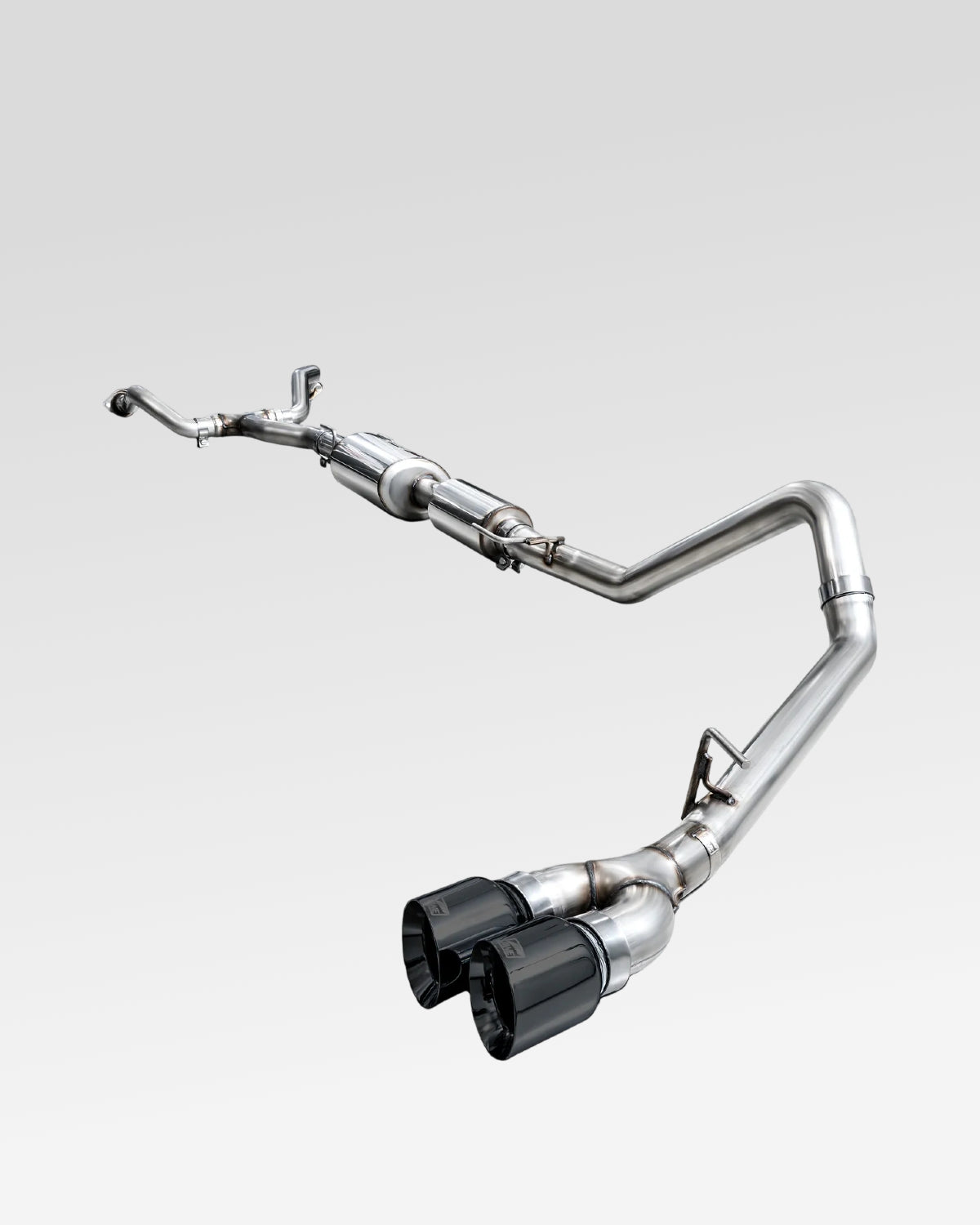 AWE 0FG 3 in Cat-Back Exhaust System with Dual Side Exits and Exhaust Tips in Diamond Black for 3rd-Gen Tundra (2022–Present)
