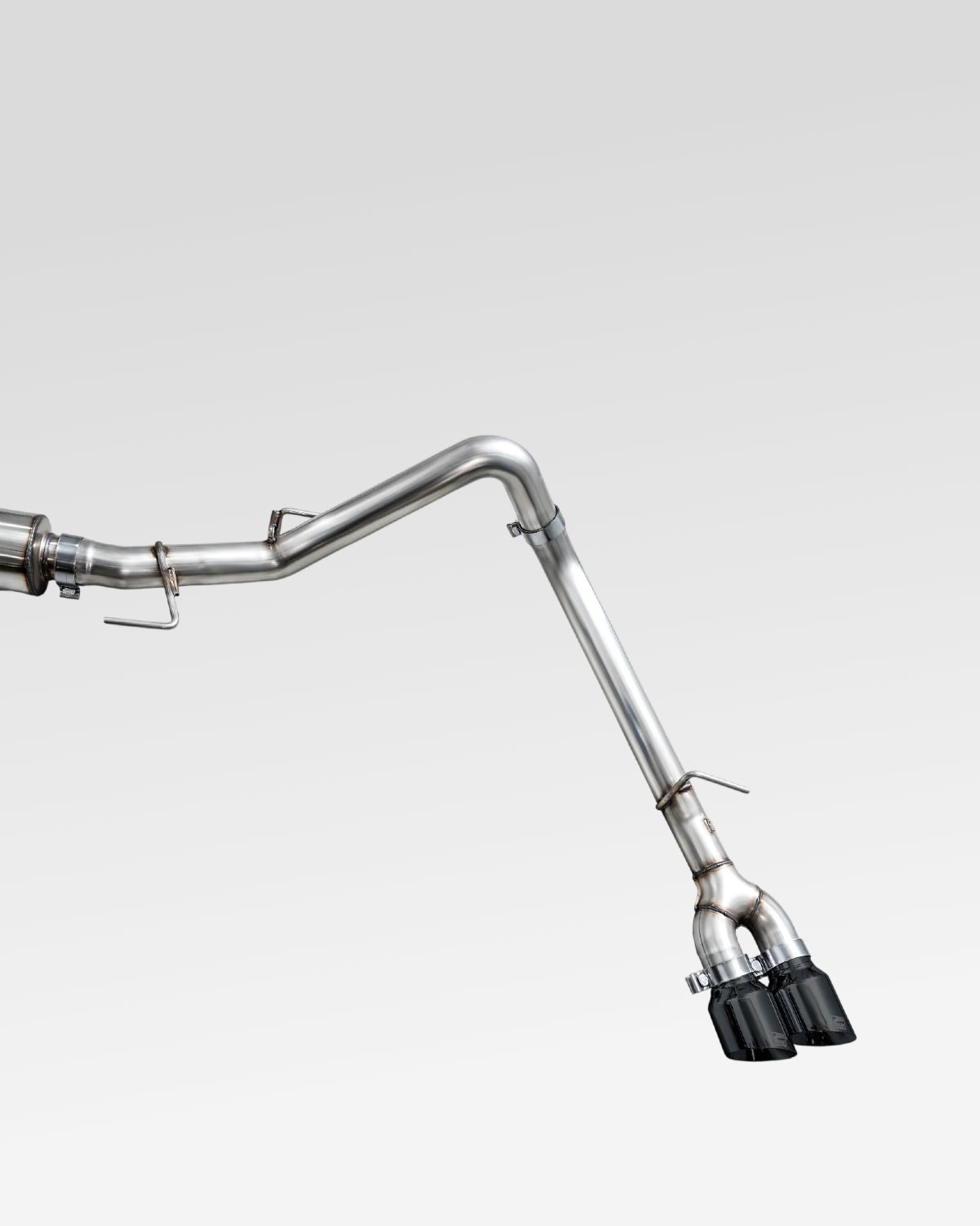 AWE 0FG 3 in Cat-Back Exhaust System with Dual Side Exits and Exhaust Tips in Diamond Black for 3rd-Gen Tundra (2022–Present)