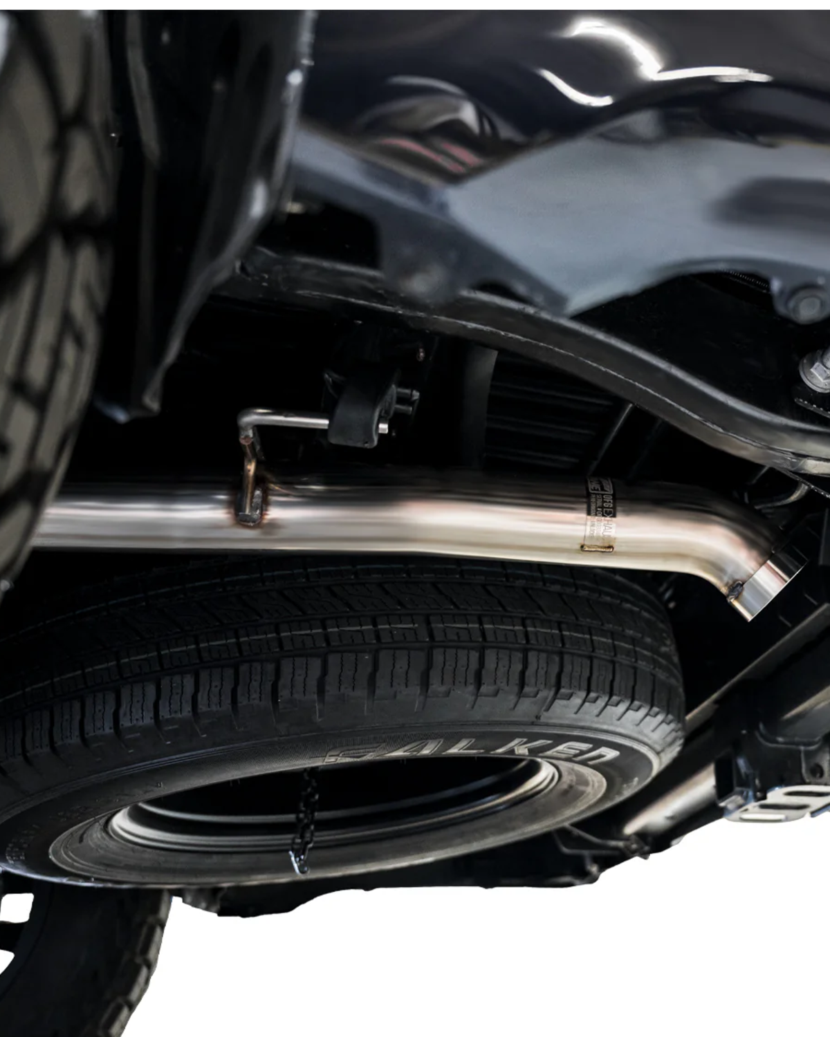 AWE 0FG 3 in Cat-Back Exhaust System with Single Rear Exit and BashGuard Exhaust Tip for 3rd-Gen Tundra (2022–Present)