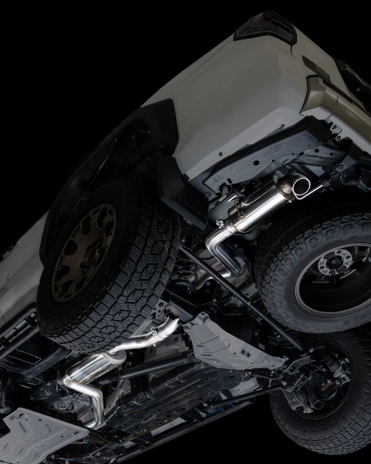 AWE 0FG 3 in Cat-Back Exhaust System with Single Rear Exit and BashGuard Exhaust Tip for 6th-Gen 4Runner (2025–Present)