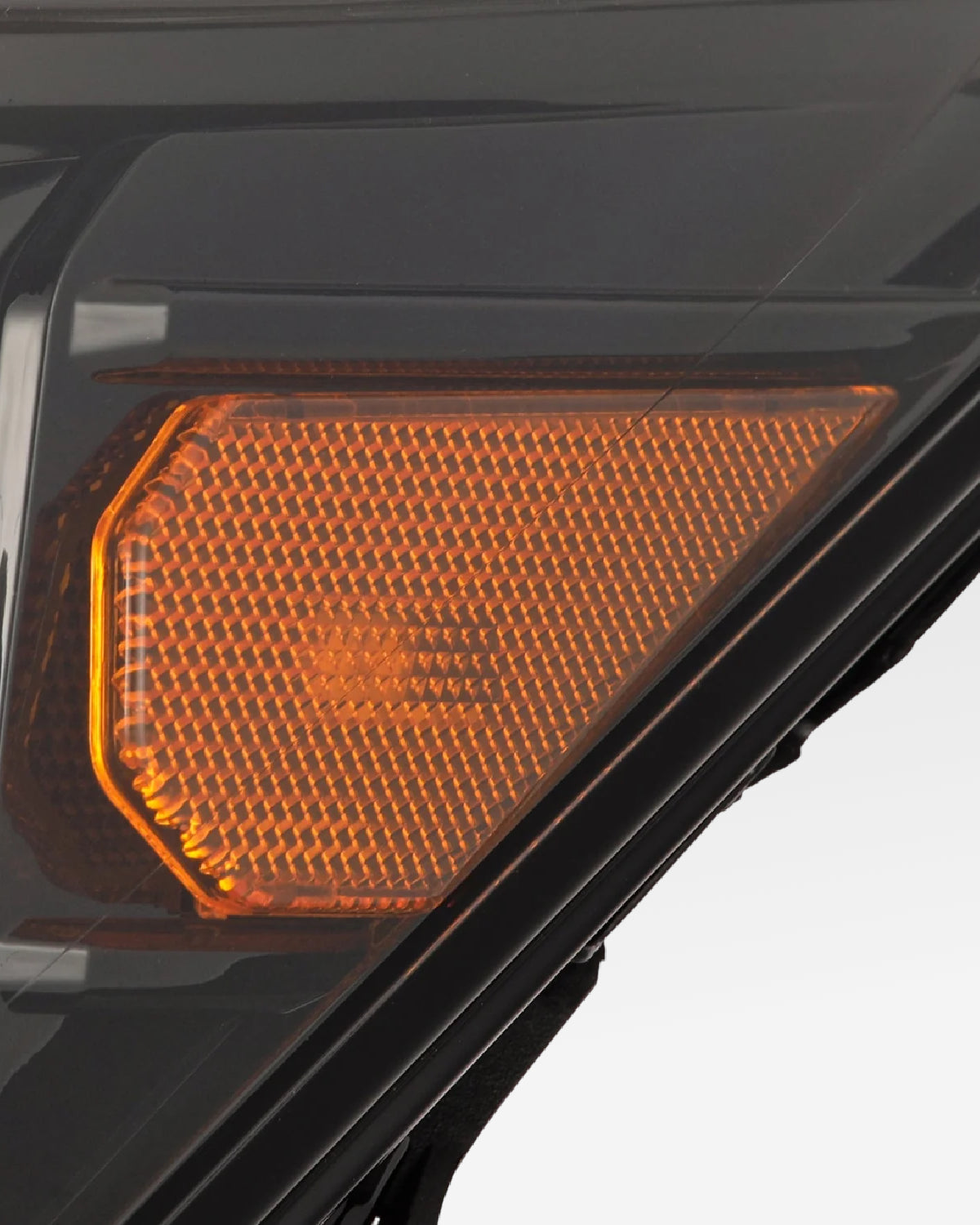 AlphaRex Luxx-Series OG-Style Sequential LED Projector Headlights with White/Amber DRL and Alpha-Black Housing for 6th-Gen 4Runner (2025–Present) - Pair