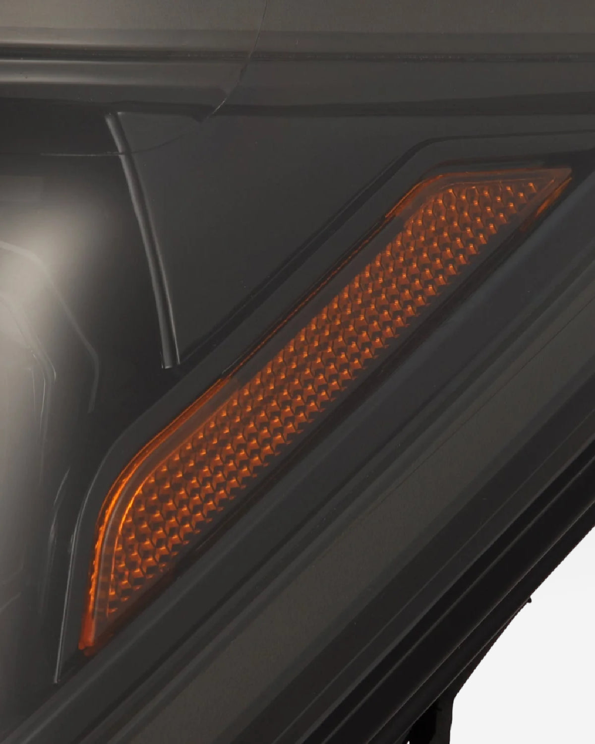 AlphaRex Nova-Series Sequential LED Projector Headlights with White/Amber DRL and Alpha-Black Housing for 6th-Gen 4Runner (2025–Present) - Pair