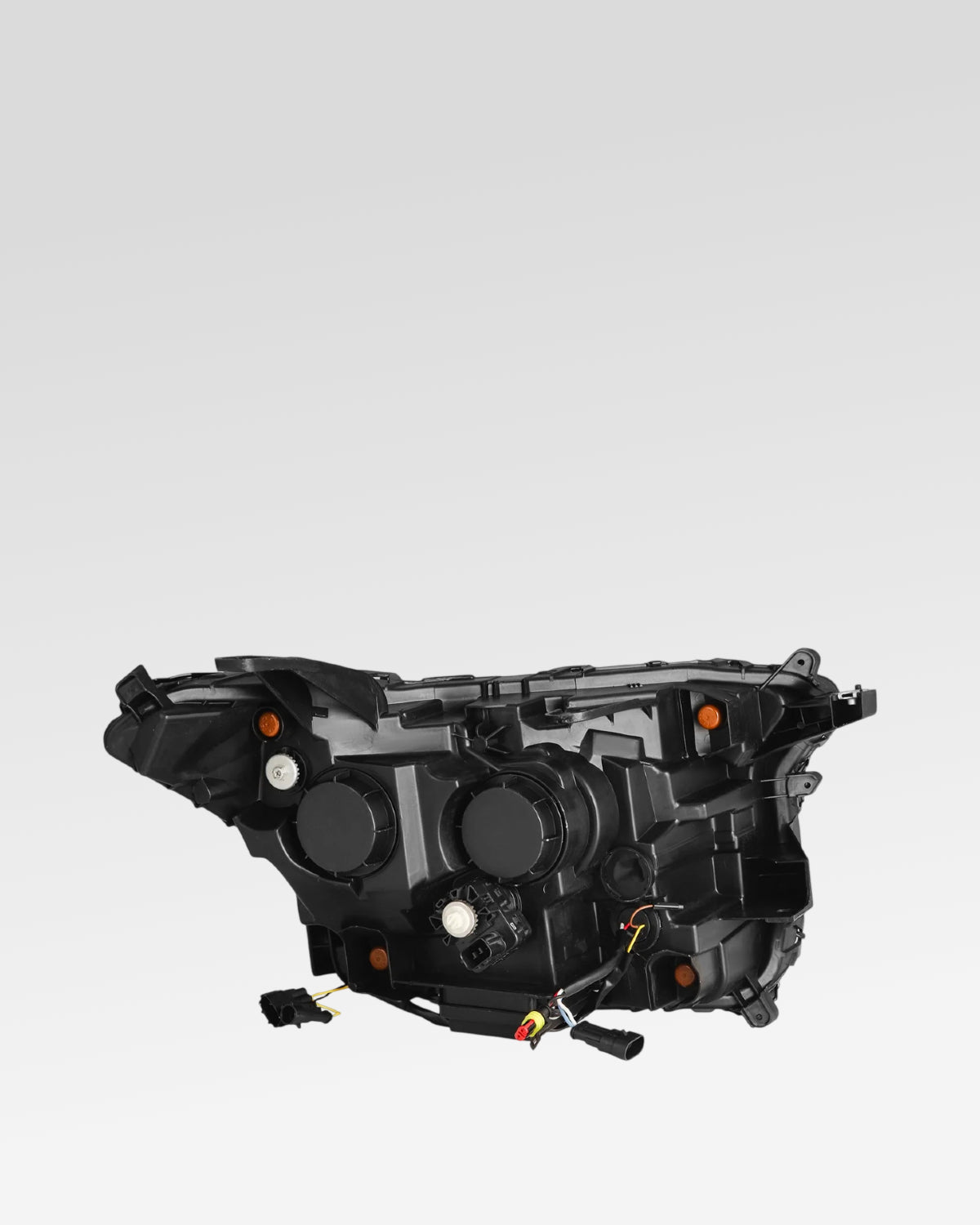 AlphaRex Nova-Series Sequential LED Projector Headlights with White/Amber DRL and Alpha-Black Housing for 6th-Gen 4Runner (2025–Present) - Pair