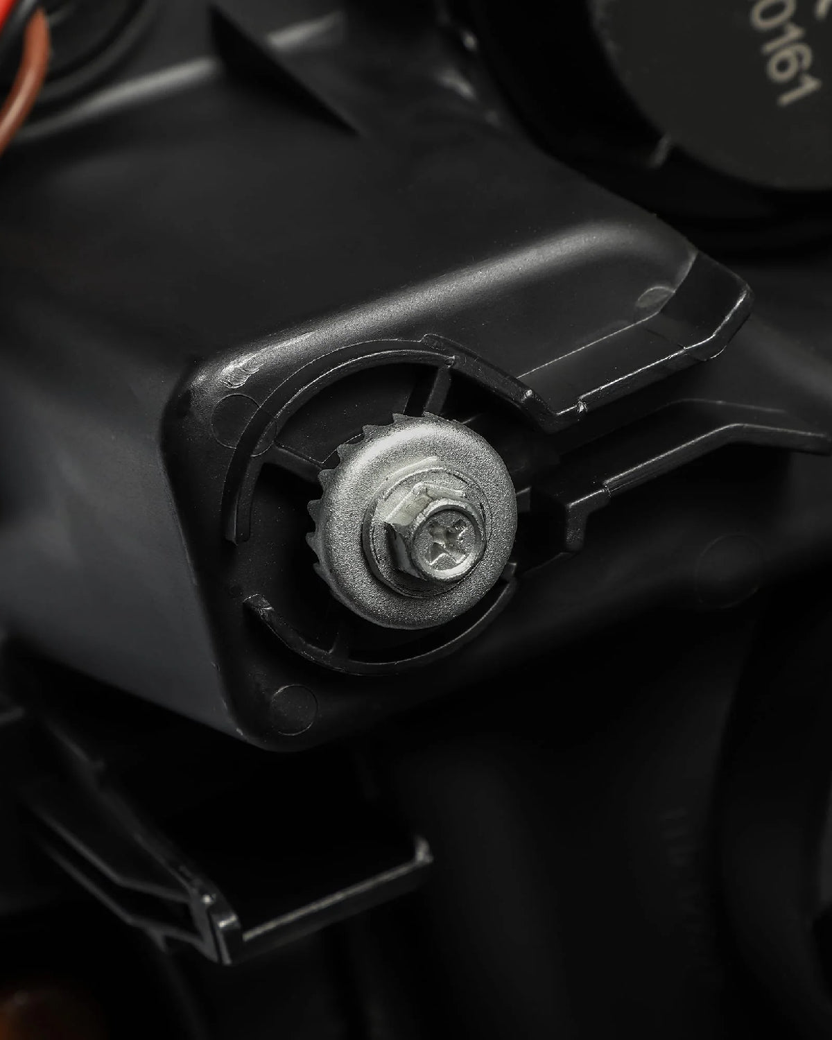 AlphaRex Nova-Series Sequential LED Projector Headlights with White/Amber DRL and Black Housing for 3rd-Gen Tacoma TRD with OEM Halogen Headlights (2016–2020) - Pair