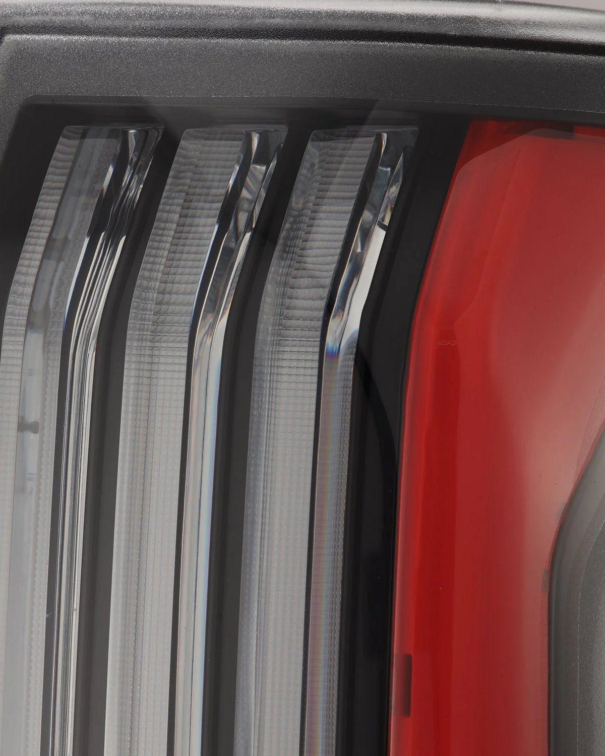 AlphaRex Nova-Series Sequential Prismatic LED Tail Lights with Black and Red Housing for 4th-Gen Tacoma (2024–Present) - Pair