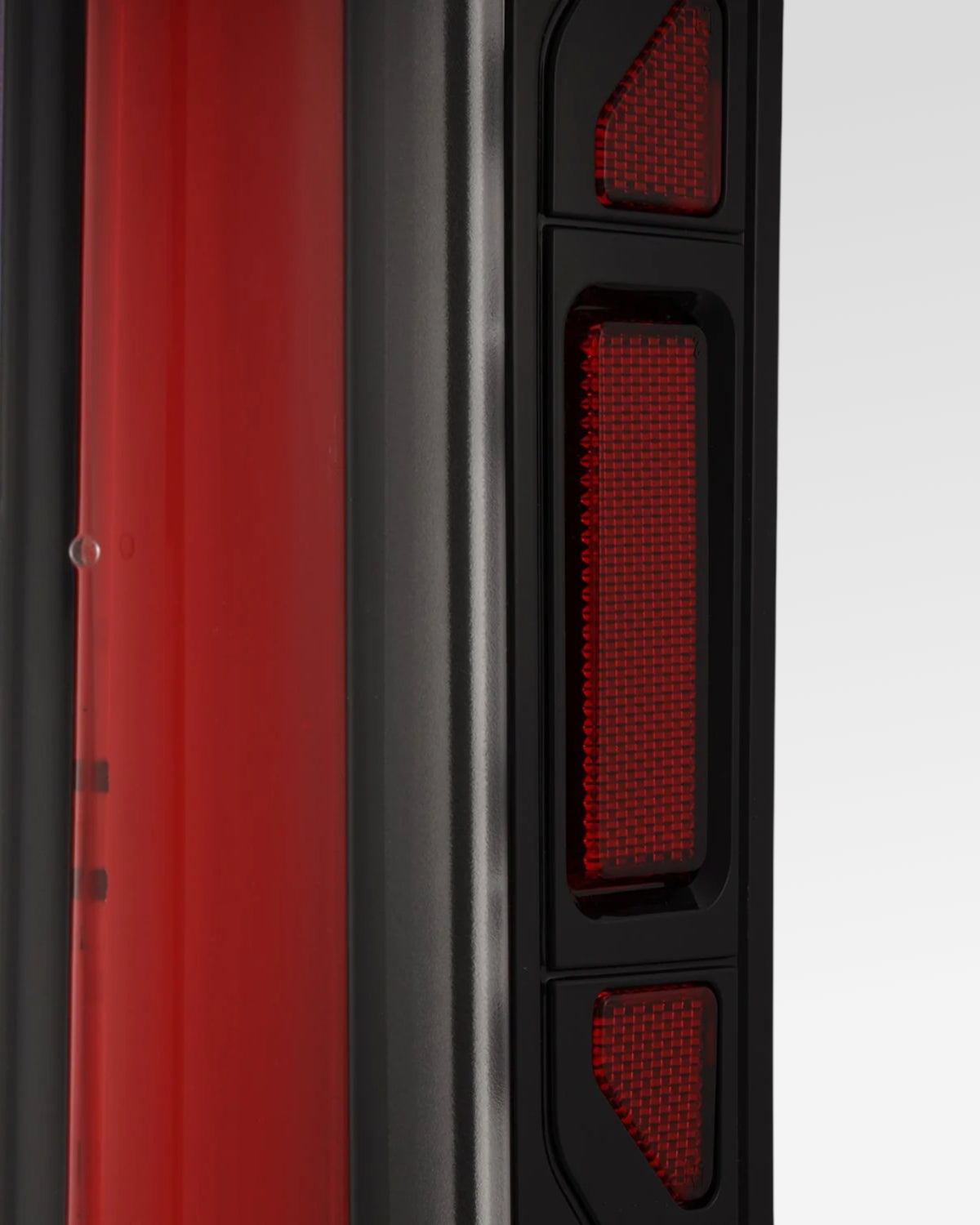 AlphaRex Nova-Series Sequential Prismatic LED Tail Lights with Black and Red Housing for 4th-Gen Tacoma (2024–Present) - Pair