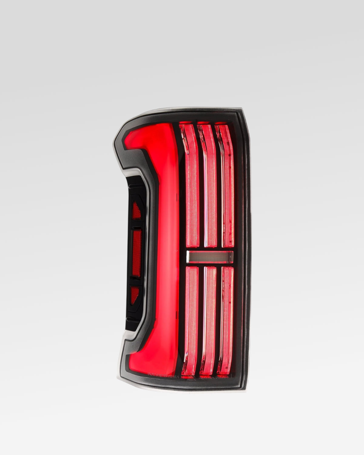 AlphaRex Nova-Series Sequential Prismatic LED Tail Lights with Black and Red Housing for 4th-Gen Tacoma (2024–Present) - Pair