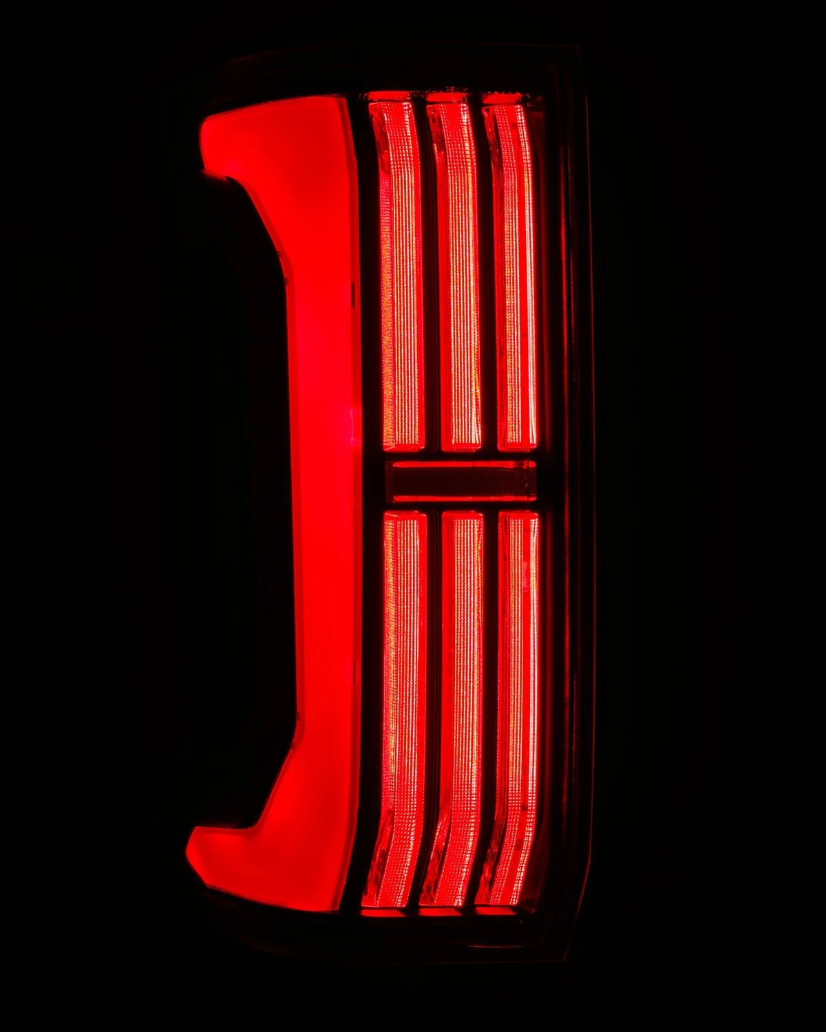 AlphaRex Nova-Series Sequential Prismatic LED Tail Lights with Black and Red Housing for 4th-Gen Tacoma (2024–Present) - Pair