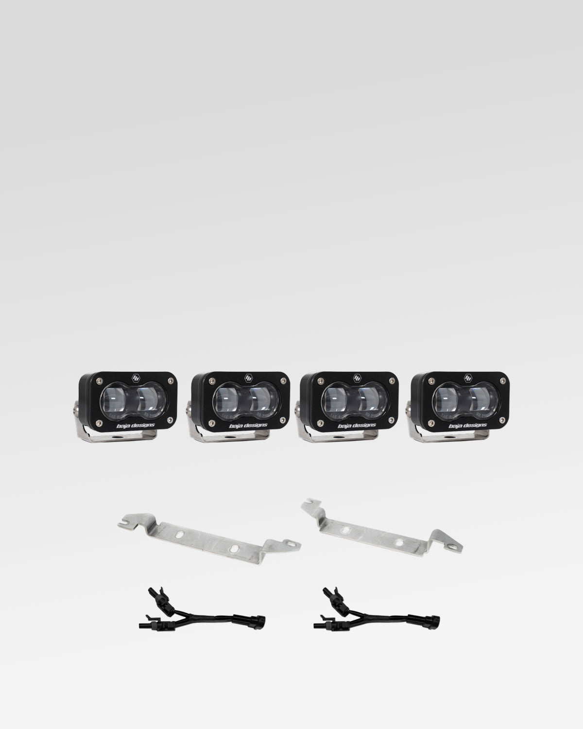 Baja Designs S2 SAE LED Fog Light Kit with Clear SAE Fog Lens for 6th-Gen 4Runner (2025–Present)