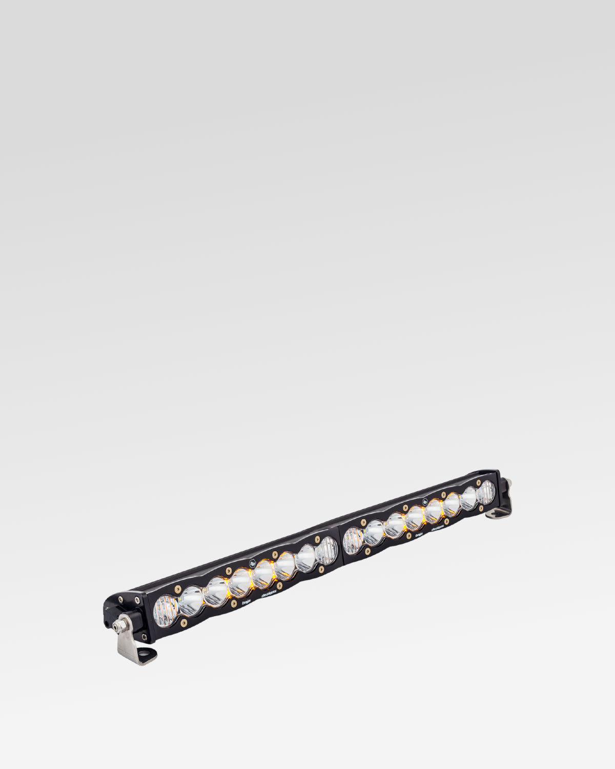 Baja Designs S8 20 in LED Light Bar with Driving-Combo Beam Pattern, Clear Lens, and Amber Backlight