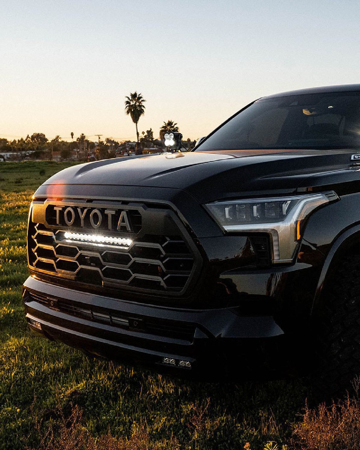 Baja Designs S8 20 in LED TRD Pro Grille Light Bar Conversion Kit with Clear Driving/Combo Lens for 3rd-Gen Sequoia (2023–Present)