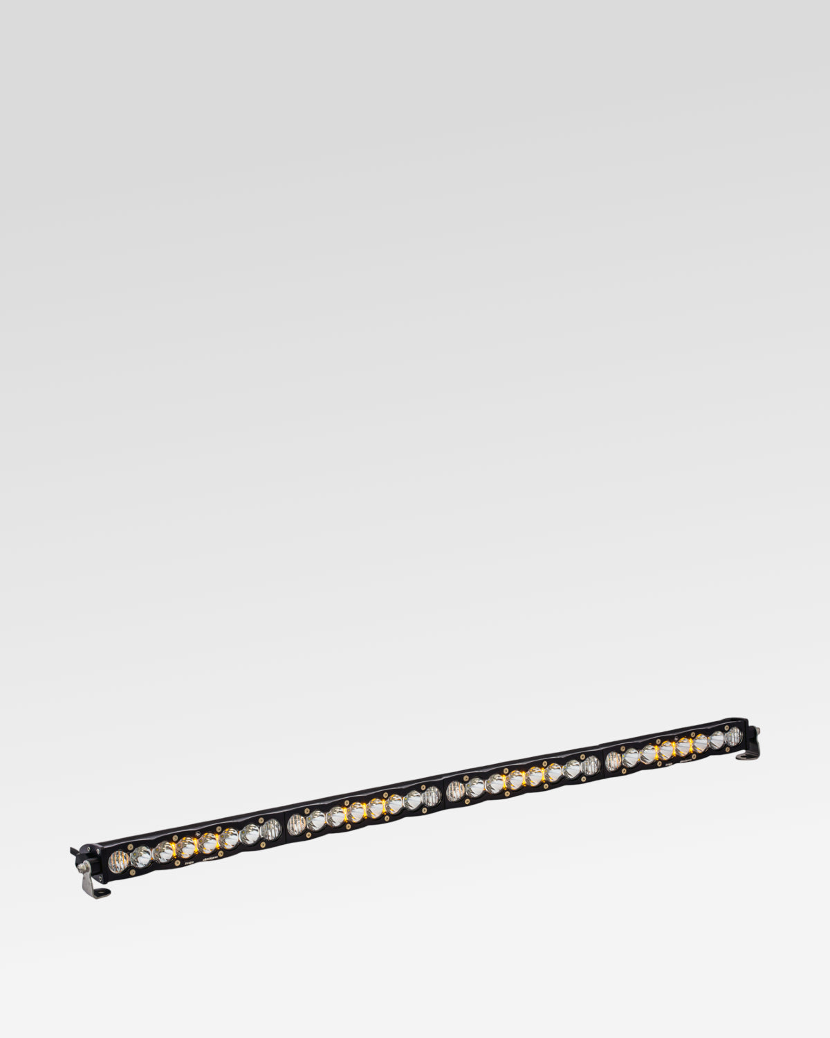 Baja Designs S8 40 in LED Light Bar with Driving-Combo Beam Pattern, Clear Lens, and Amber Backlight