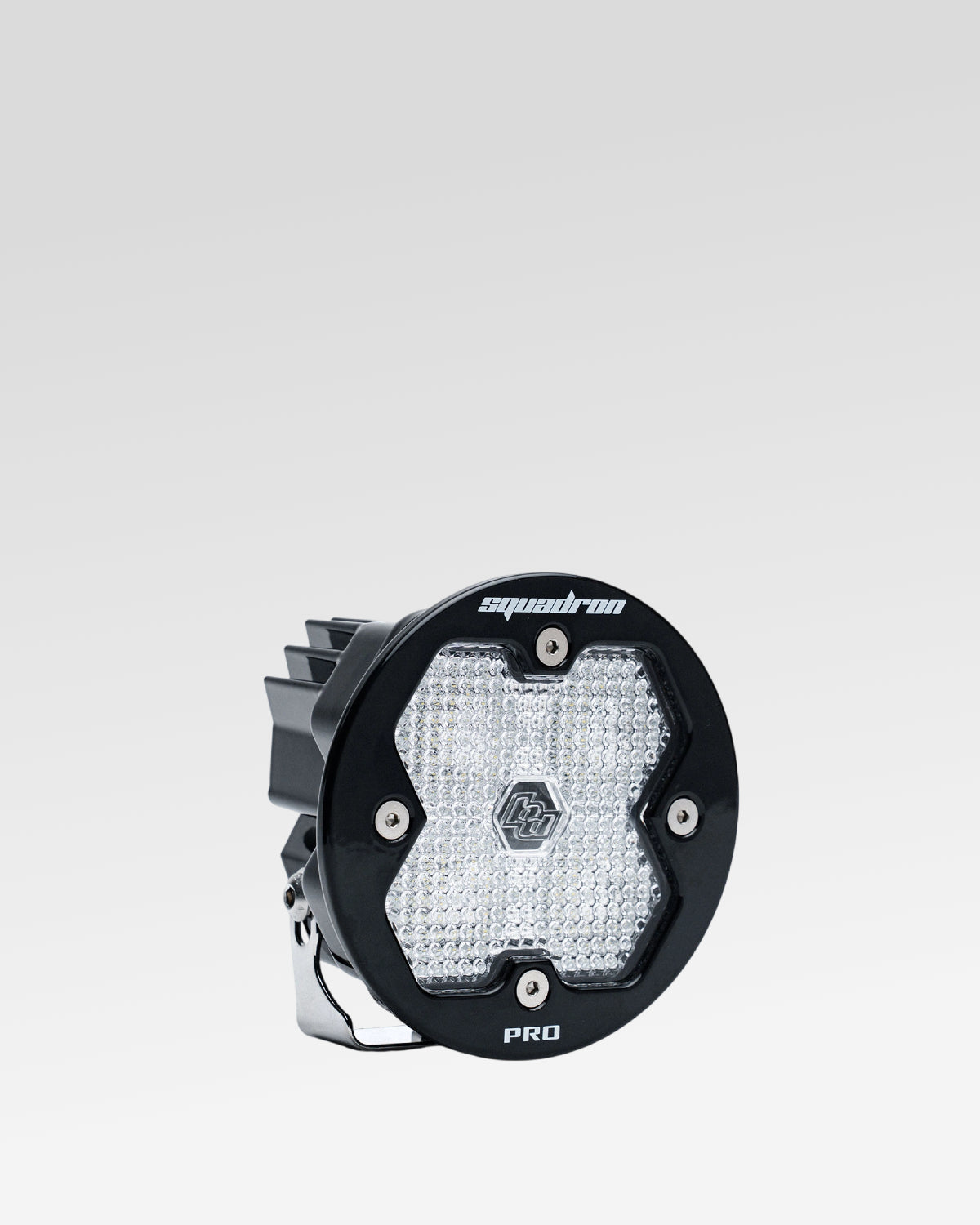 Baja Designs Squadron-R Pro 2.0 LED Light Pod with Work Scene Beam Pattern and Clear Lens