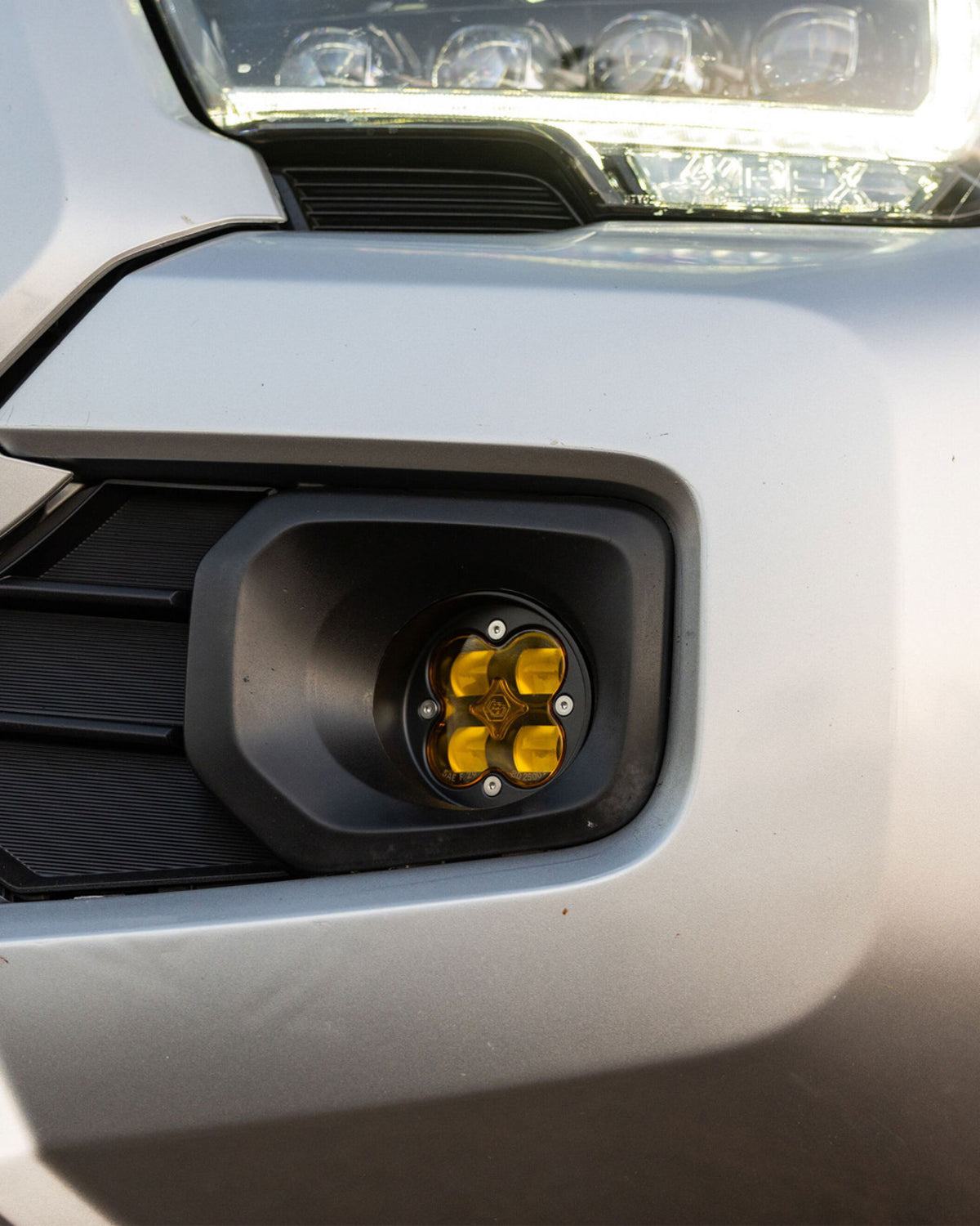 Baja Designs Squadron-R SAE LED Fog Light Kit with Baja Amber SAE Fog Lens for Toyota Tacoma (2012–2023)