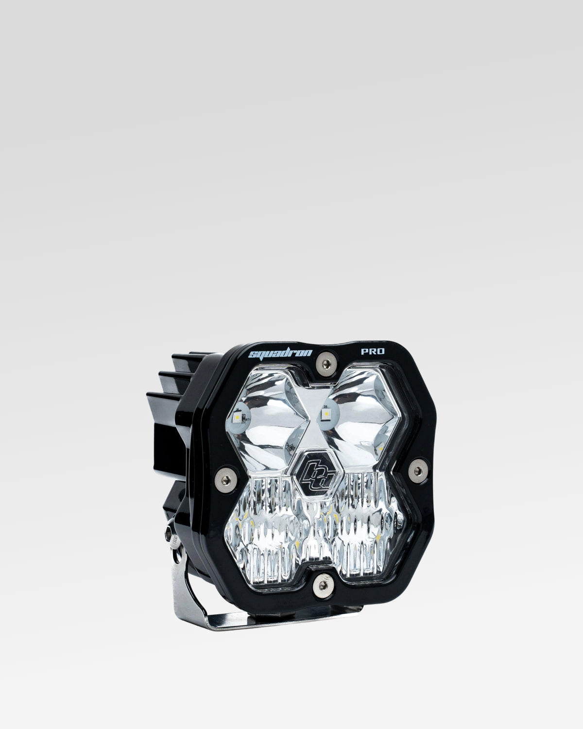 Baja Designs Squadron Pro 2.0 LED Light Pod with Driving-Combo Beam Pattern and Clear Lens