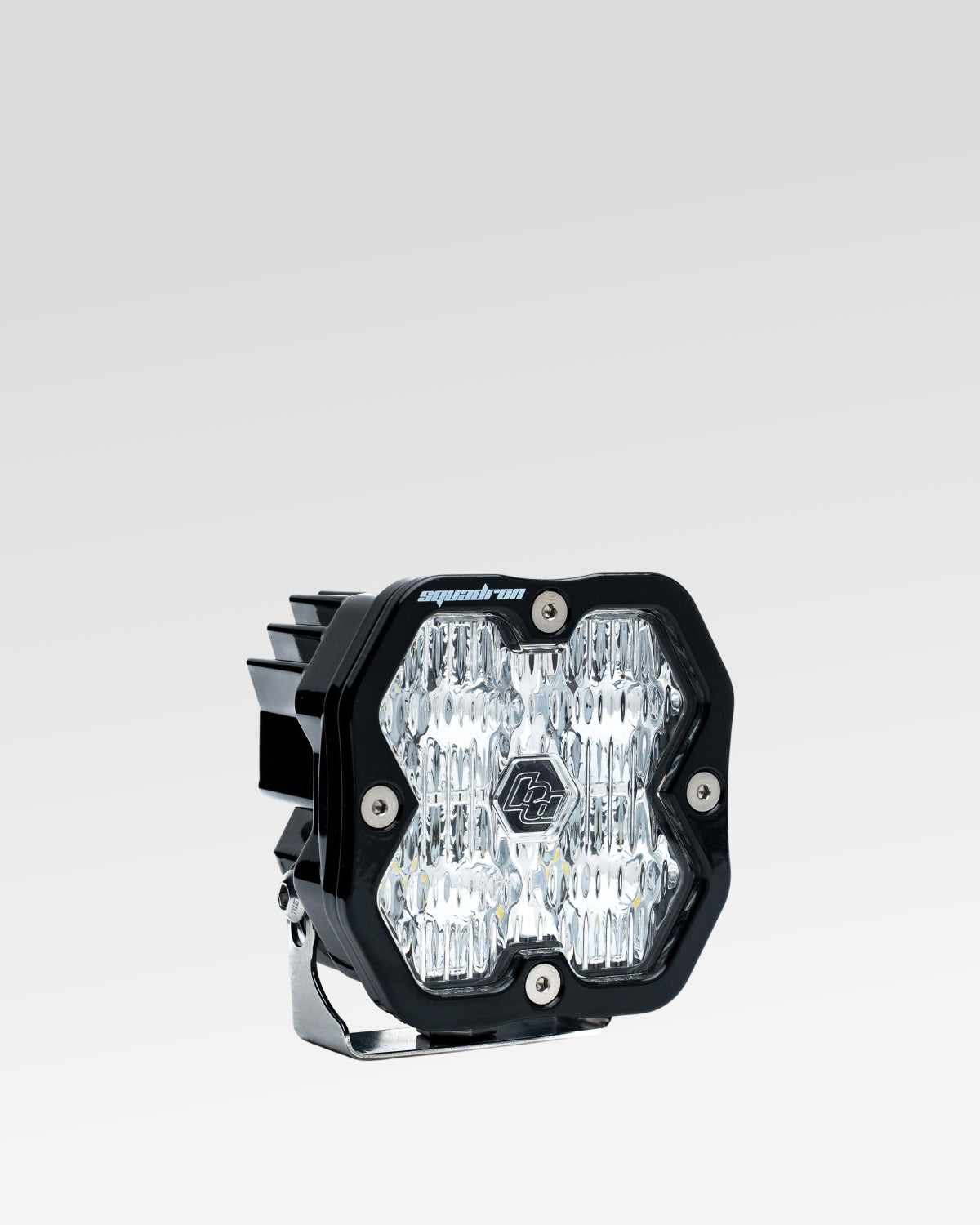 Baja Designs Squadron Sport 2.0 LED Light Pod with Wide Cornering Beam Pattern and Clear Lens