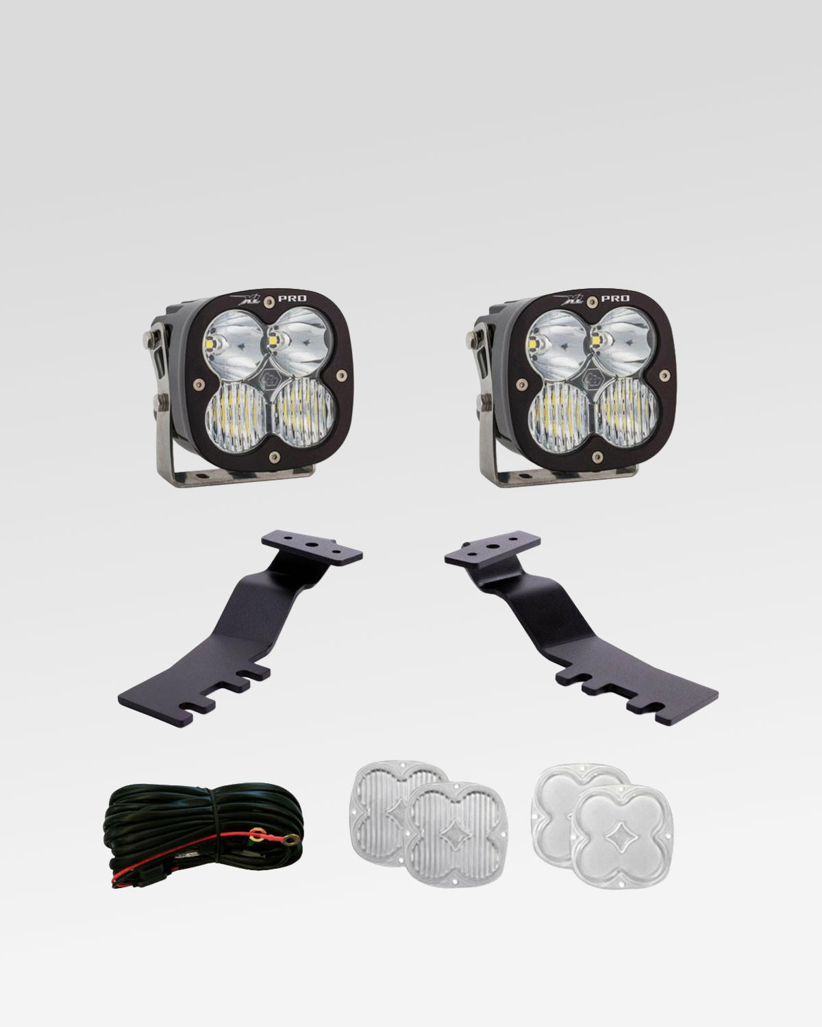 Baja Designs XL Pro LED Ditch Light Kit with Clear Driving/Combo Lens for 6th-Gen 4Runner (2025–Present)