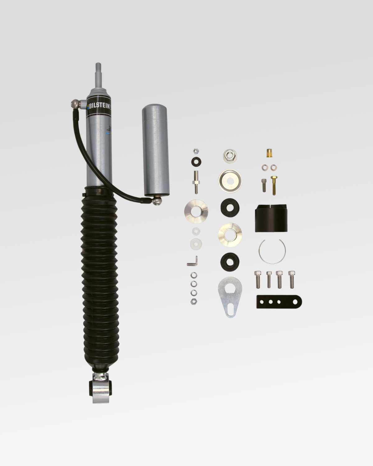 Bilstein B8 5160 Rear Passenger-Side Remote-Reservoir Shock for 0–2.5 in Lift for Toyota 4Runner (2003–2024)