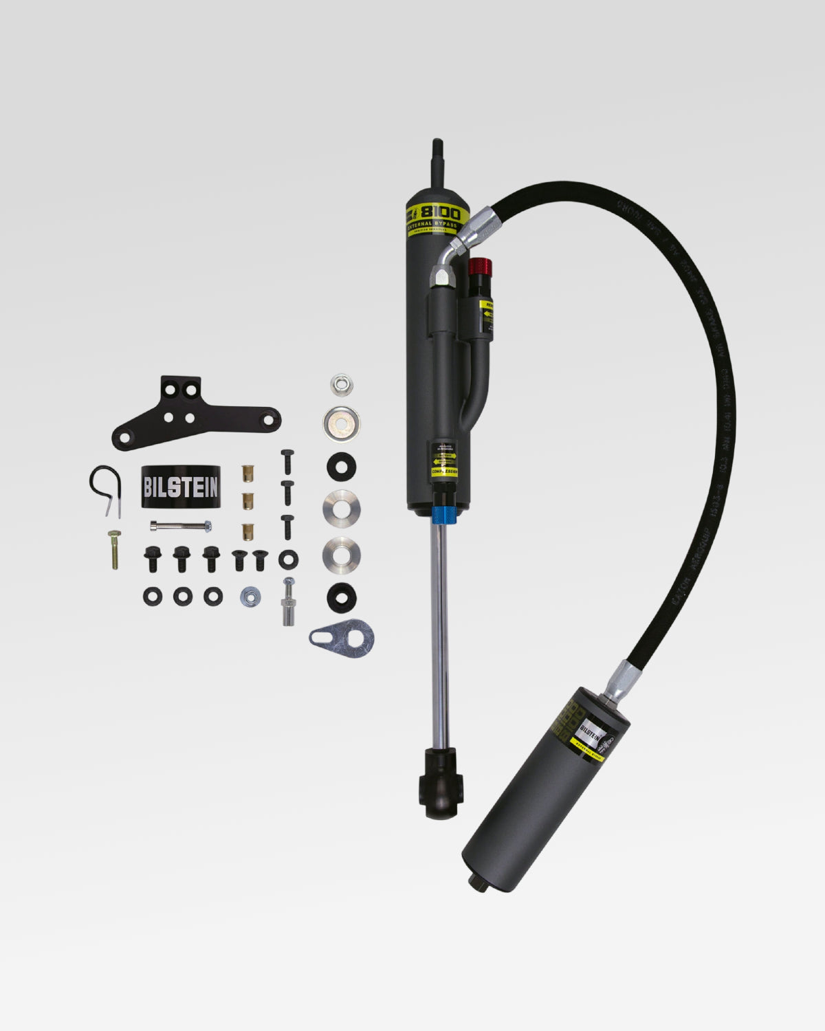 Bilstein B8 8100 Rear Driver-Side Remote-Reservoir Shock for 0.9–2.5 in Lift for Toyota 4Runner (2003–2024)