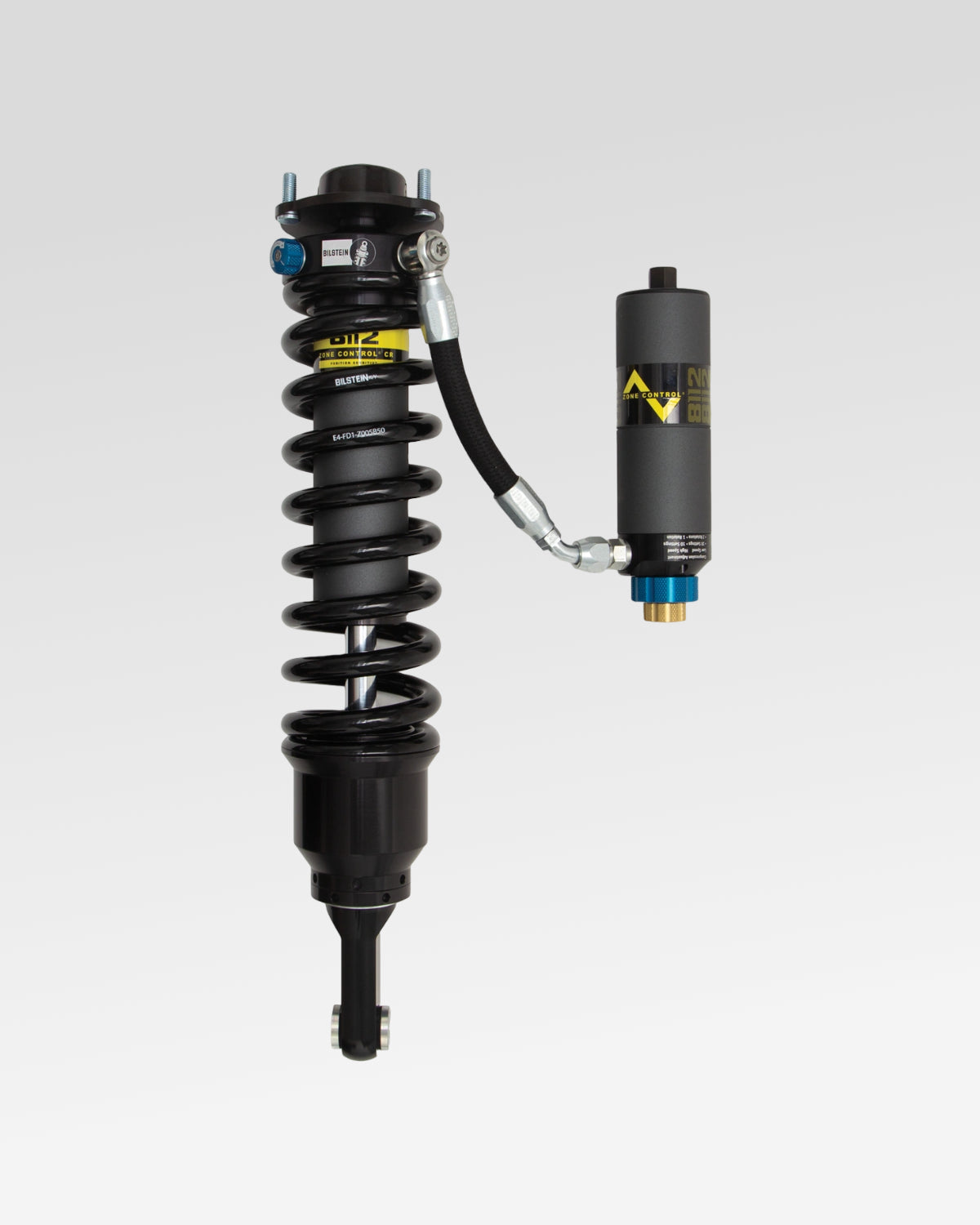 Bilstein B8 8112 ZoneControl CR DSA+ Front Passenger-Side Remote-Reservoir Coilover with 1.3–4 in Lift for 4th-Gen 4Runner (2003–2009)