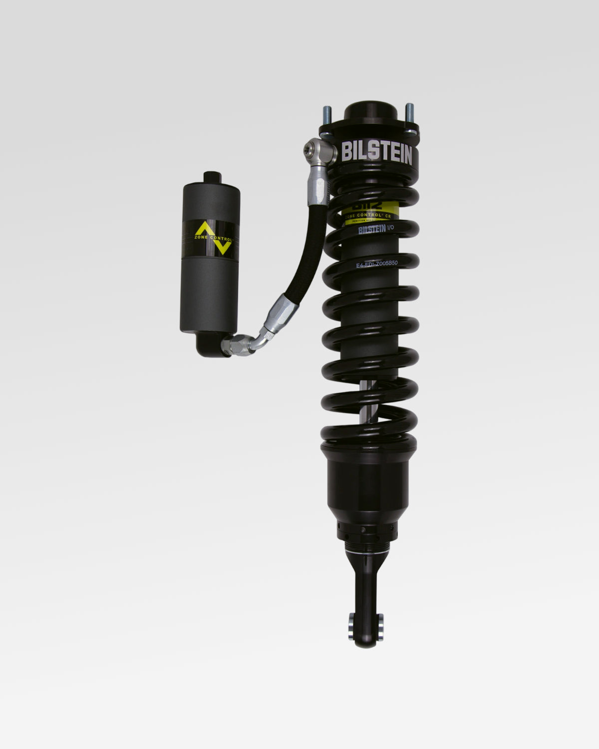 Bilstein B8 8112 ZoneControl CR Front Driver-Side Remote-Reservoir Coilover with 1.3–4 in Lift for 4th-Gen 4Runner (2003–2009)
