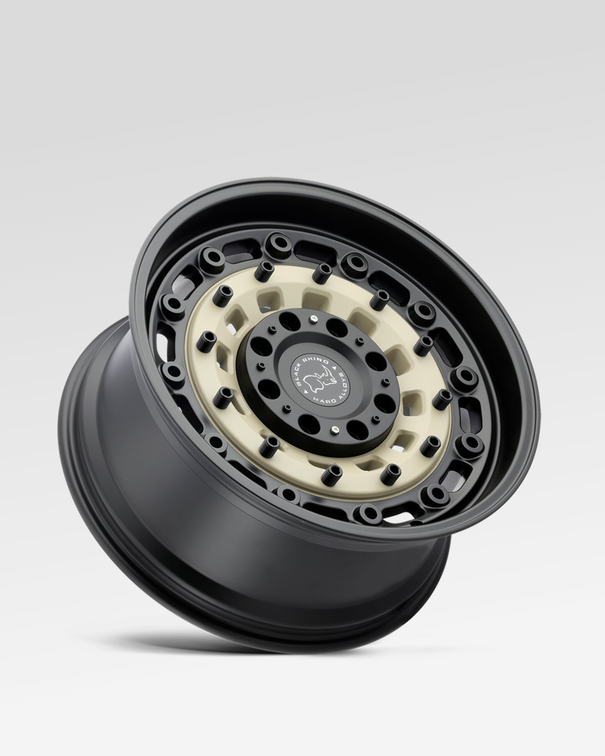 Black Rhino Arsenal 17 x 9.5 in Wheel in Sand on Black with -18 mm Offset