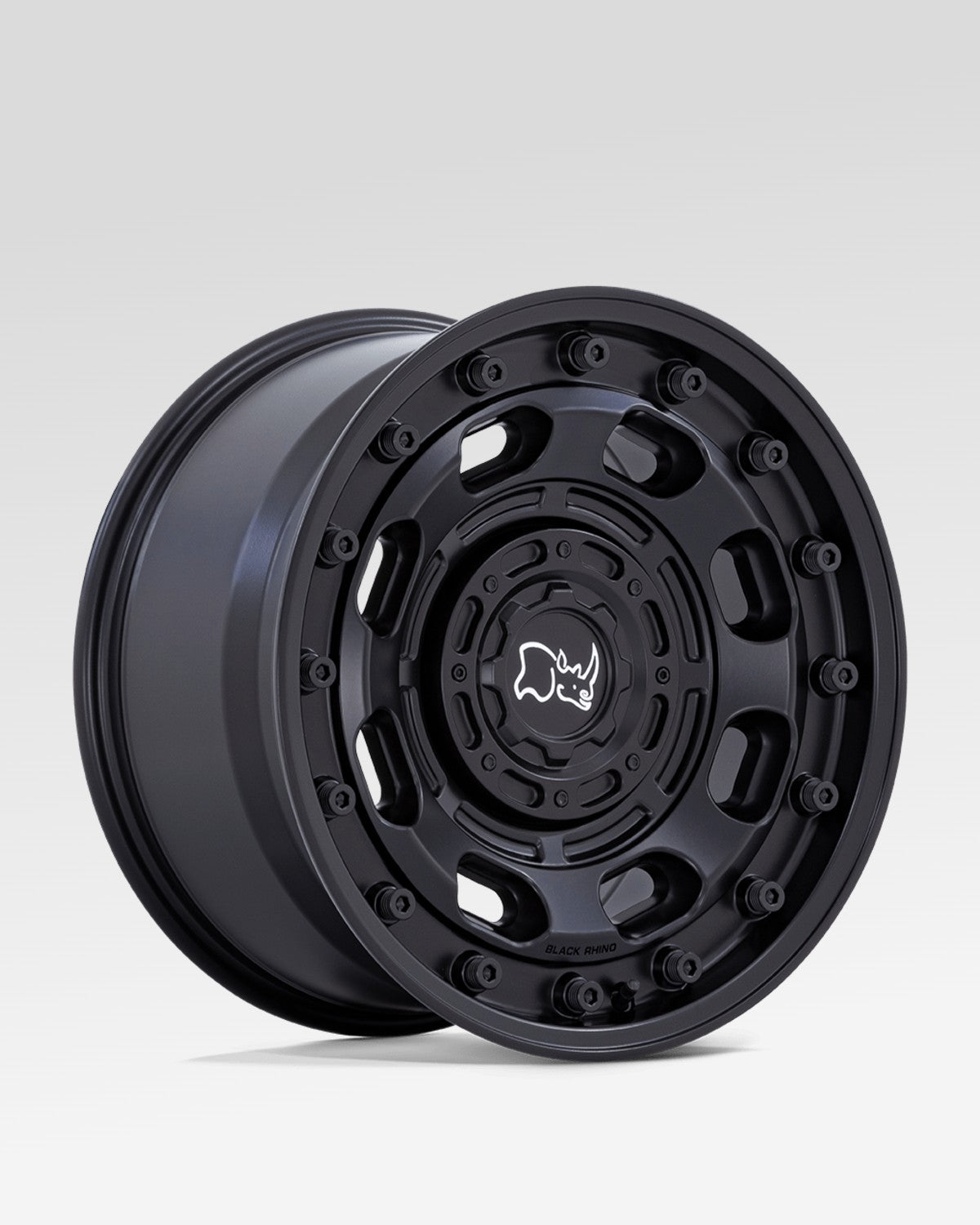 Black Rhino Atlas 17 x 8.5 in Wheel in Matte Black with -10 mm Offset