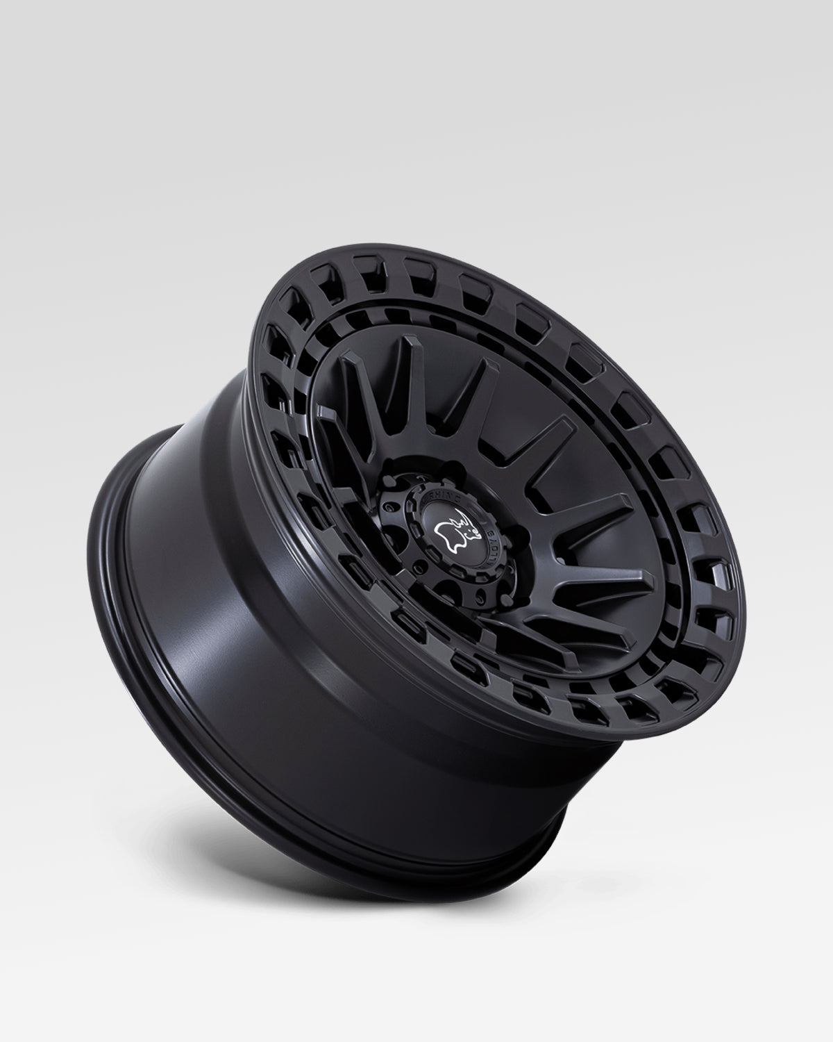 Black Rhino Barrage 17 x 8.5 in Wheel in Matte Black with 0 mm Offset