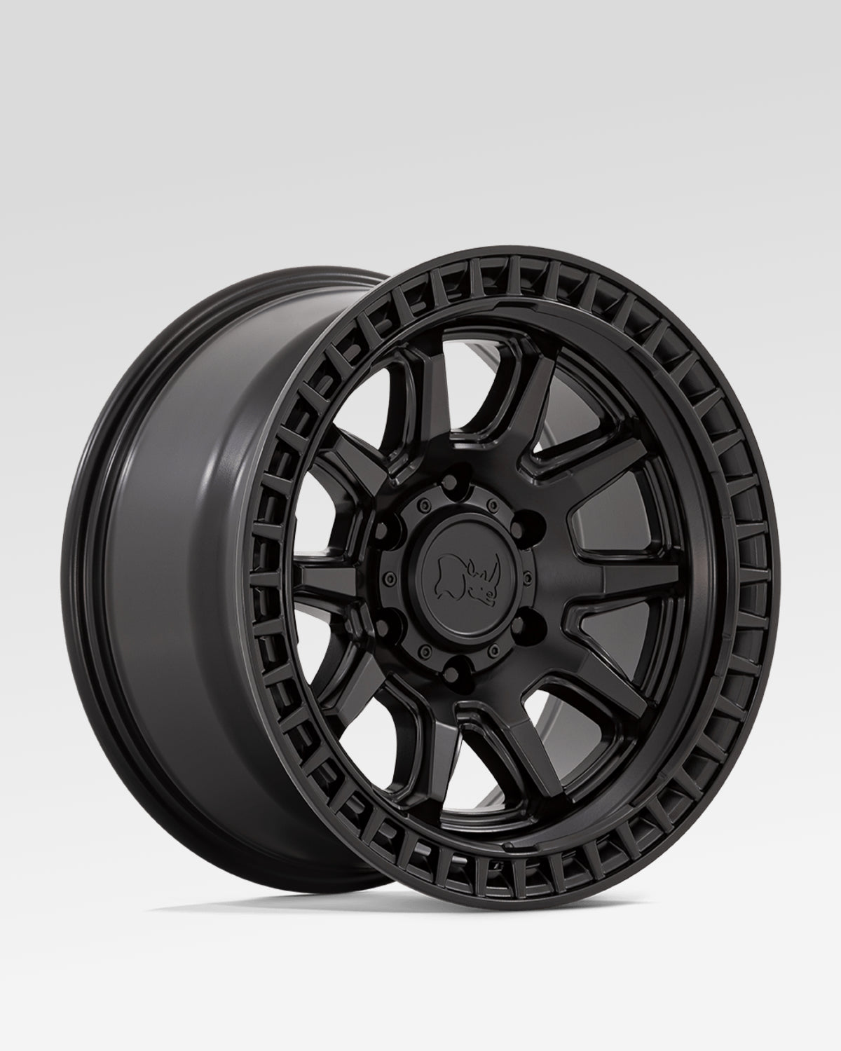 Black Rhino Calico 17 x 8.5 in Wheel in Matte Black with -10 mm Offset