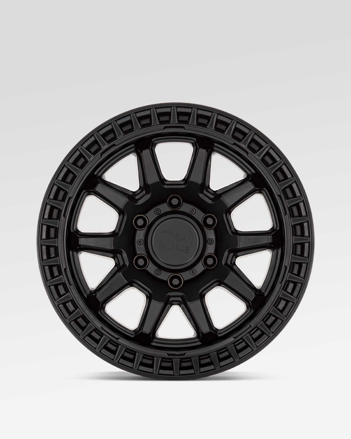 Black Rhino Calico 17 x 8.5 in Wheel in Matte Black with -10 mm Offset
