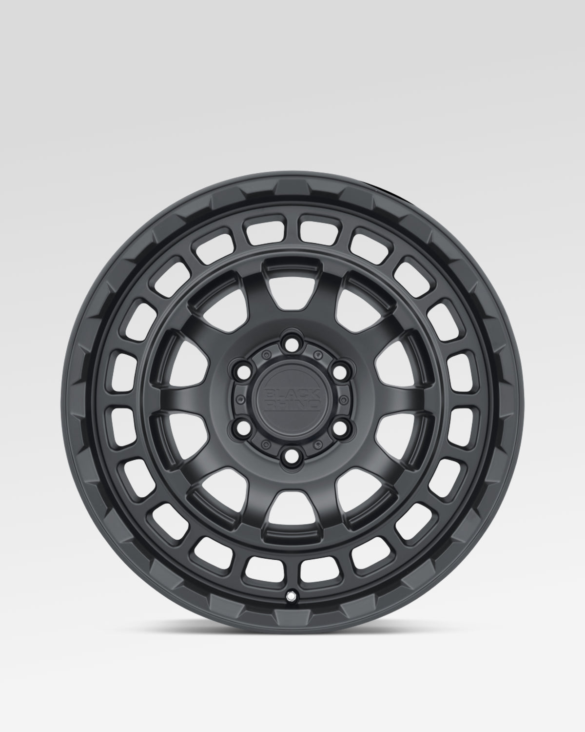 Black Rhino Chamber 17 x 8.5 in Wheel in Matte Black with -18 mm Offset