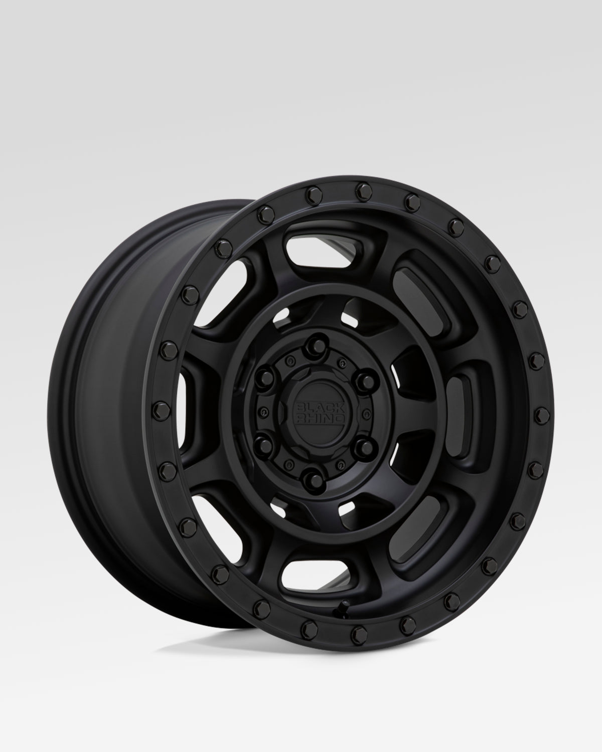 Black Rhino Convoy 17 x 8.5 in Wheel in Matte Black with -10 mm Offset