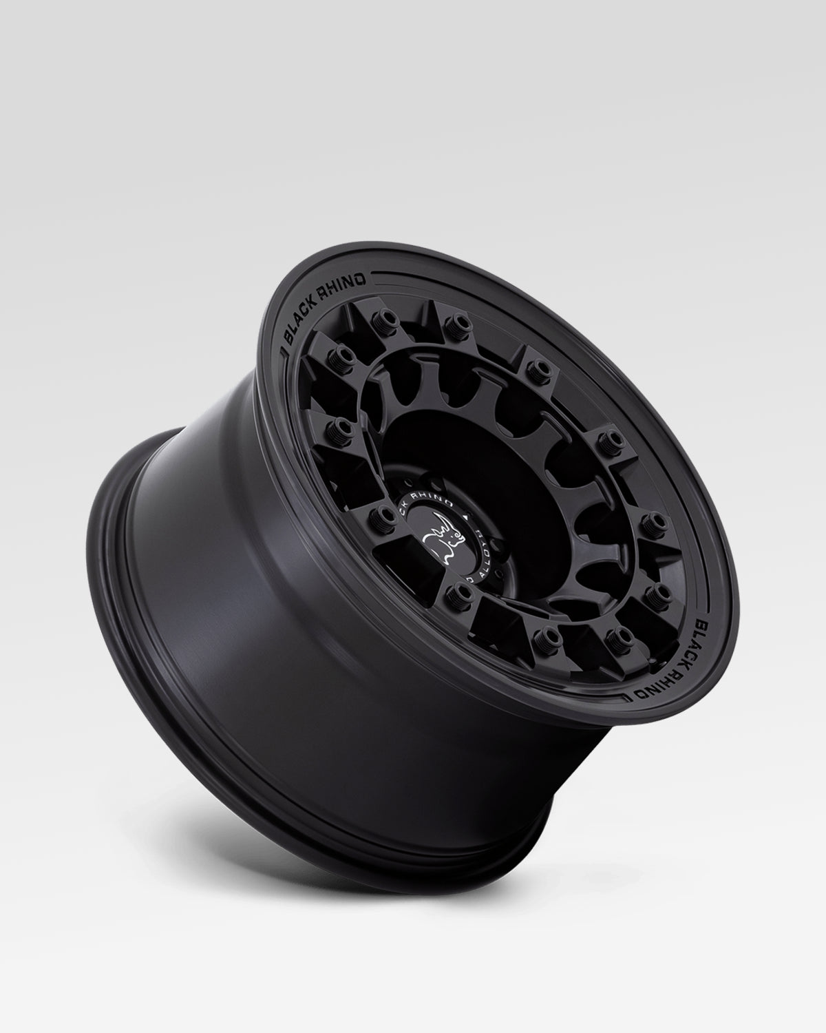 Black Rhino Fuji 17 x 8 in Wheel in Matte Black with 38 mm Offset