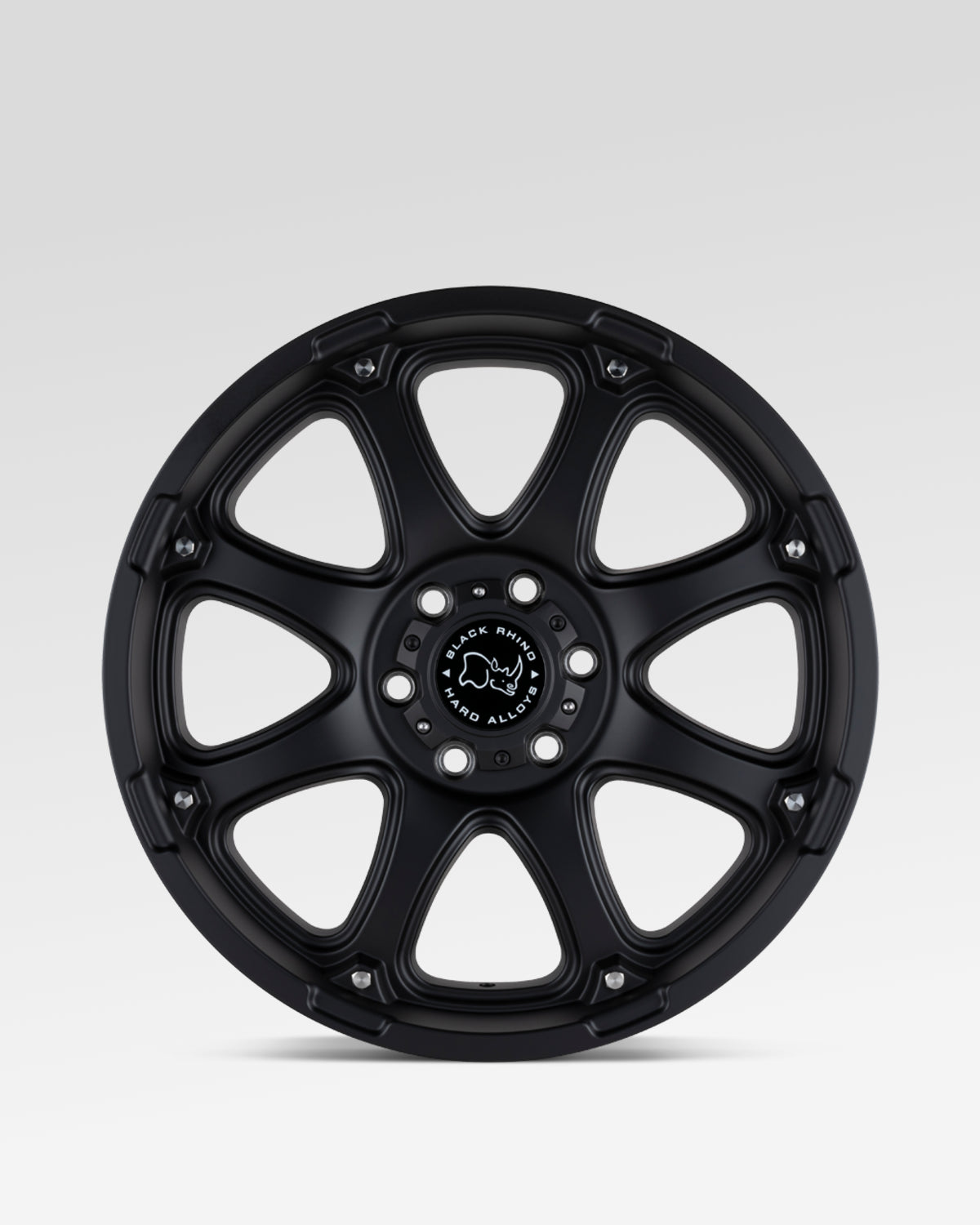 Black Rhino Glamis 17 x 9 in Wheel in Matte Black with 12 mm Offset