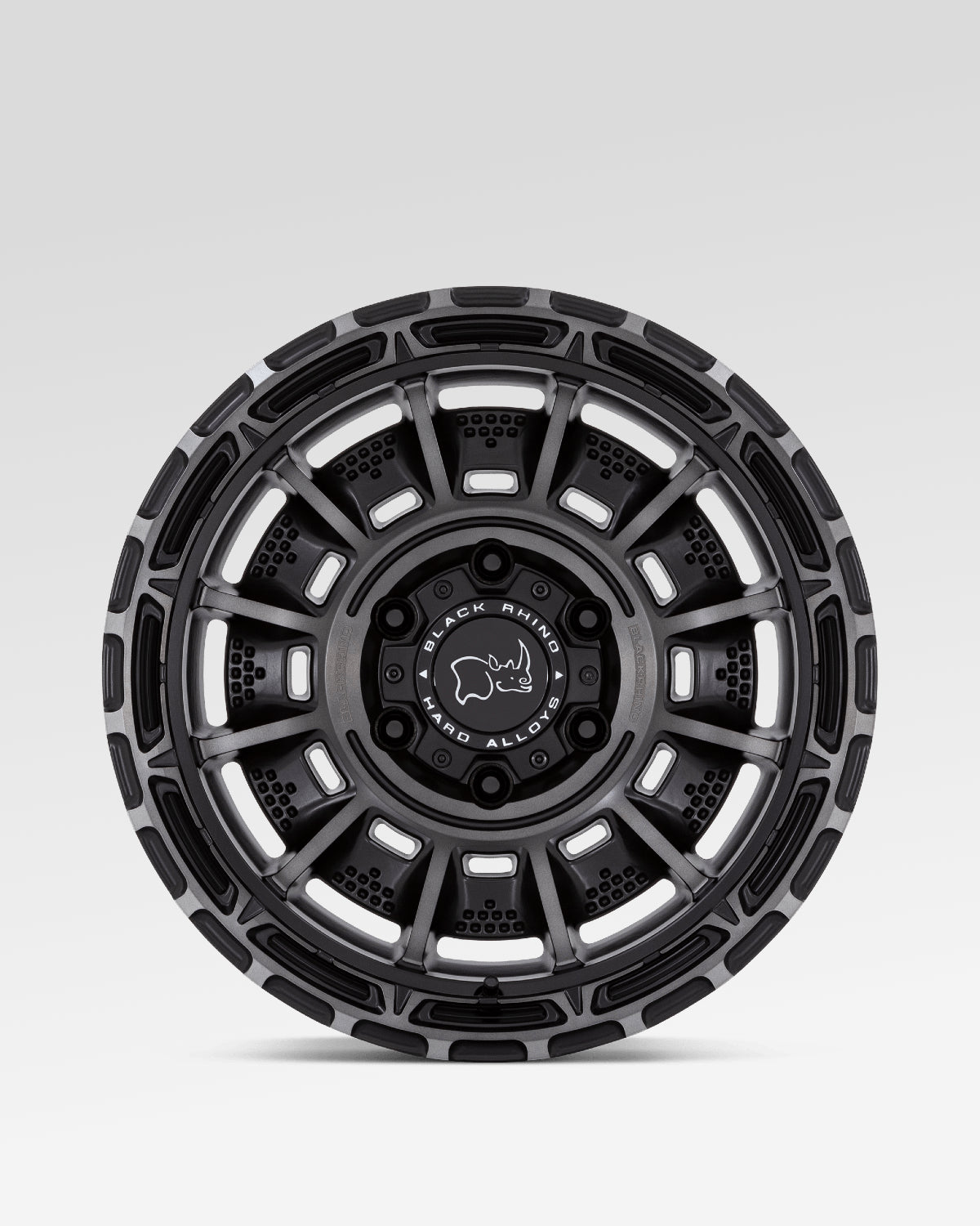 Black Rhino Legion 17 x 9 in Wheel in Matte Black with Gray Tint with -12 mm Offset