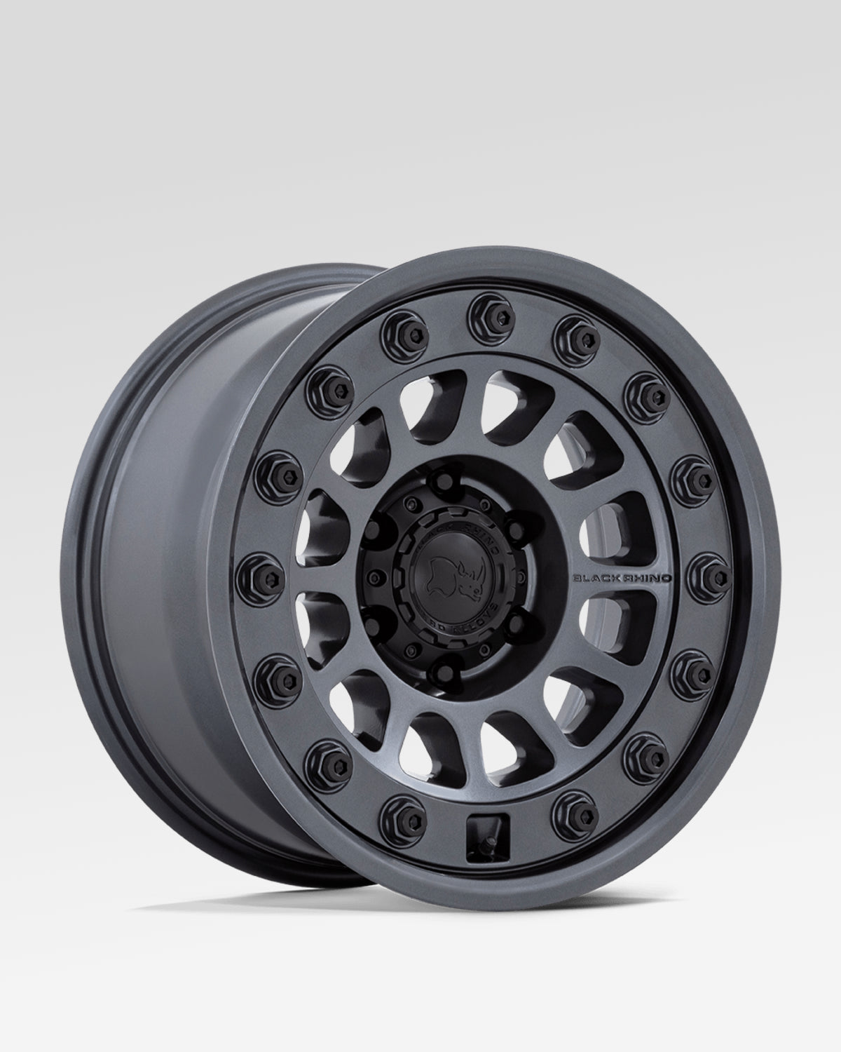 Black Rhino Outback 17 x 8 in Wheel in Matte Gunmetal with 32 mm Offset