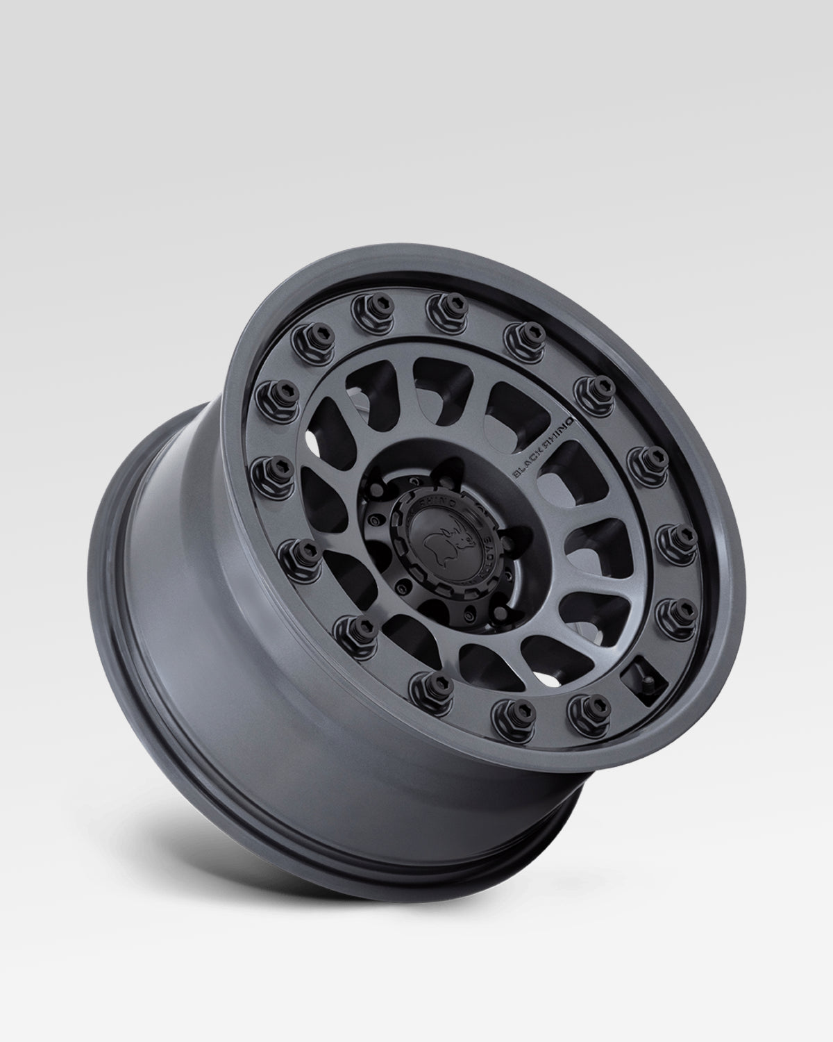 Black Rhino Outback 17 x 8 in Wheel in Matte Gunmetal with 32 mm Offset