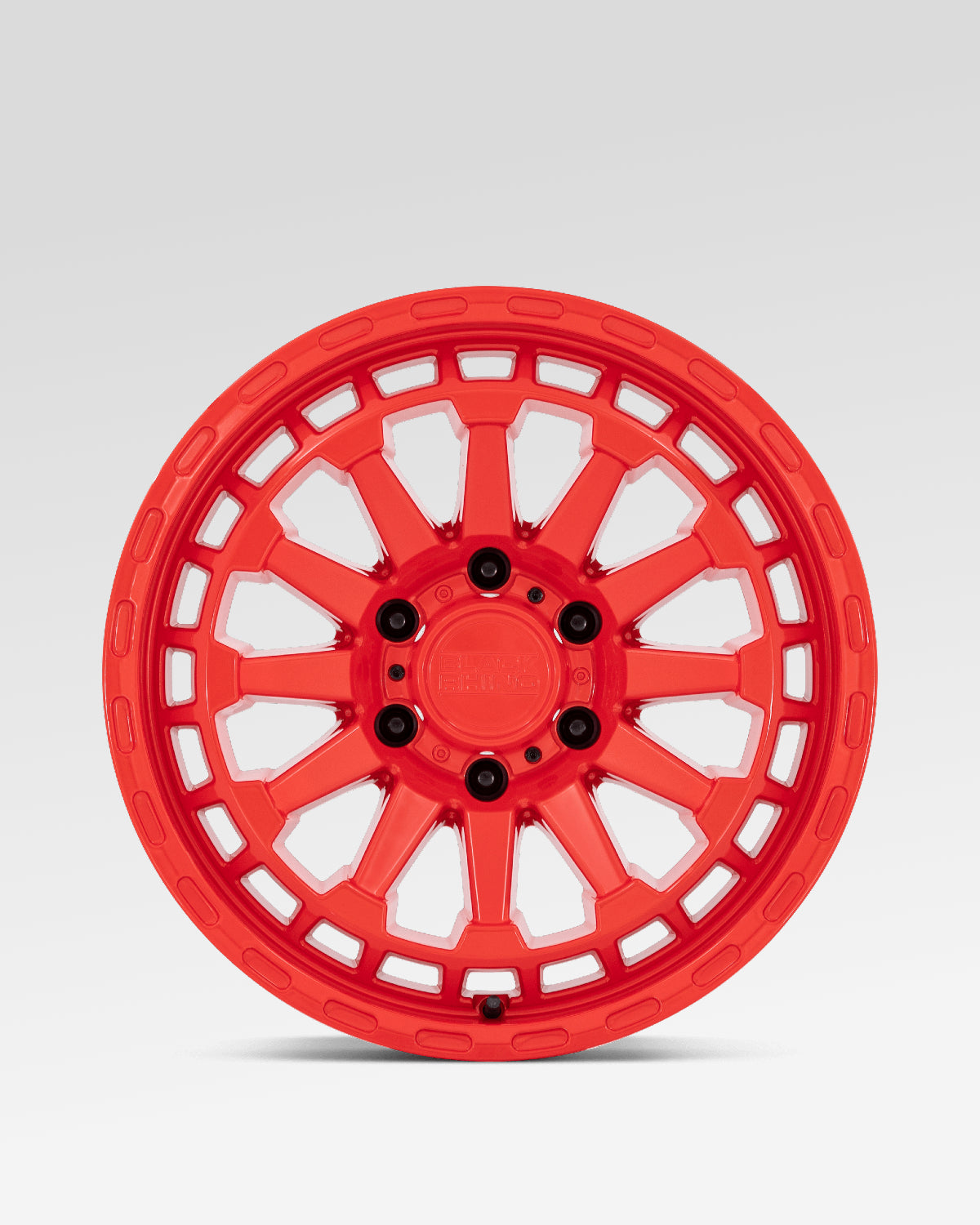 Black Rhino Raid 17 x 8.5 in Wheel in Gloss Red with -18 mm Offset