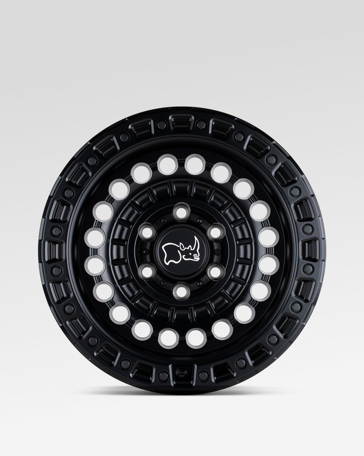 Black Rhino Sentinel 20 x 9.5 in Wheel in Matte Black with 12 mm Offset and 6 x 139.7 mm Bolt Pattern