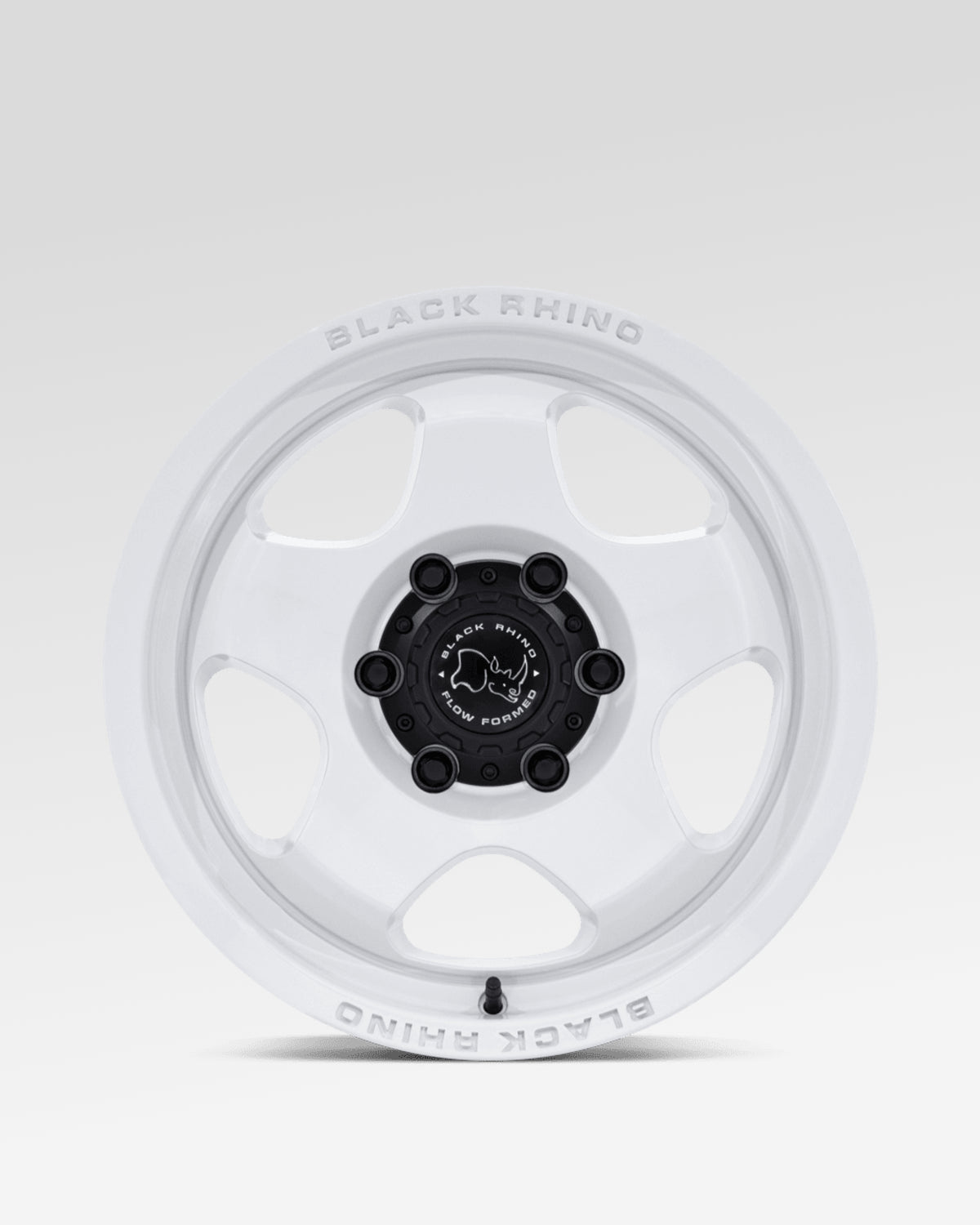 Black Rhino Sol 17 x 8 in Wheel in Gloss White with 20 mm Offset