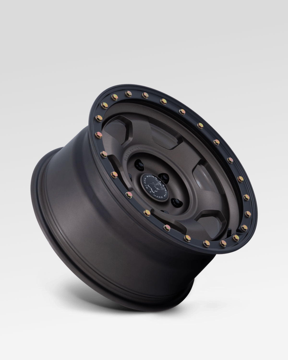 Black Rhino Trooper 17 x 8.5 in Wheel in Burnt Bronze with Matte Black Lip with -10 mm Offset