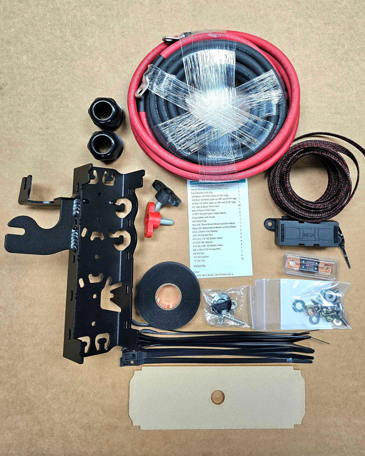 Dissent Off-Road Winch Wiring Kit for Land Cruiser 250 Series (2024–Present)