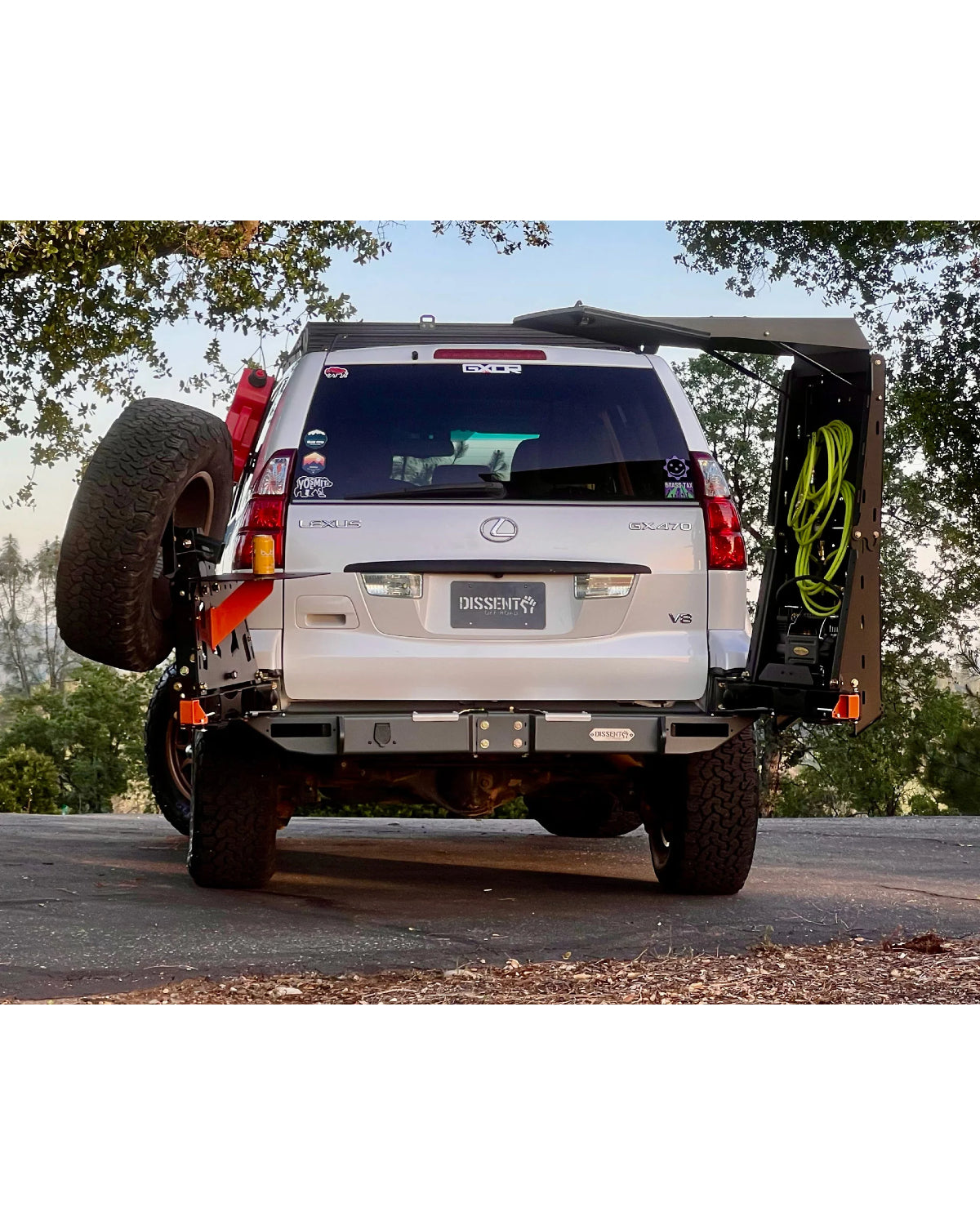 Dissent Off-Road Modular Rear Bumper for GX 470 (2003–2009)