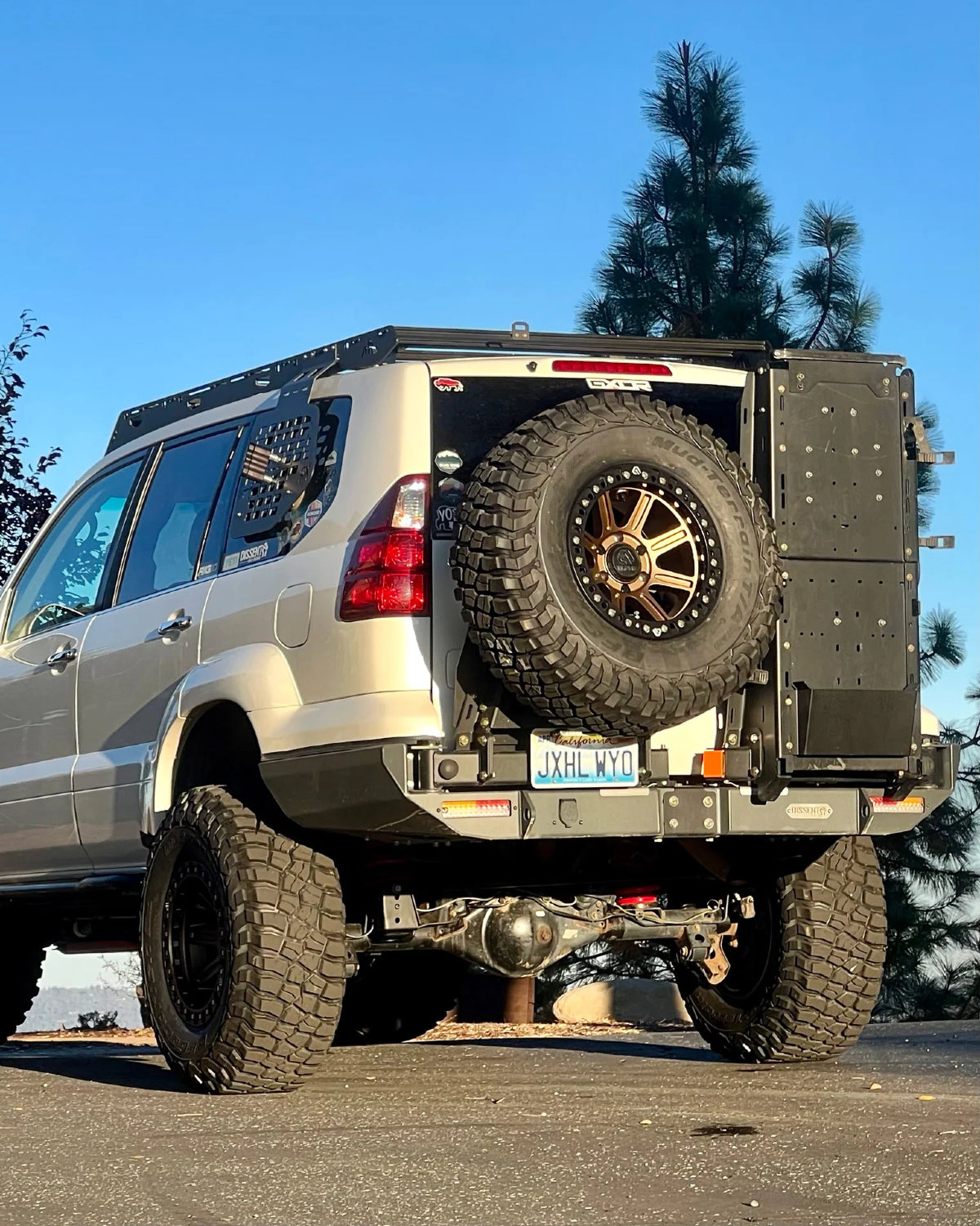 Dissent Off-Road Modular Rear Bumper for GX 470 (2003–2009)