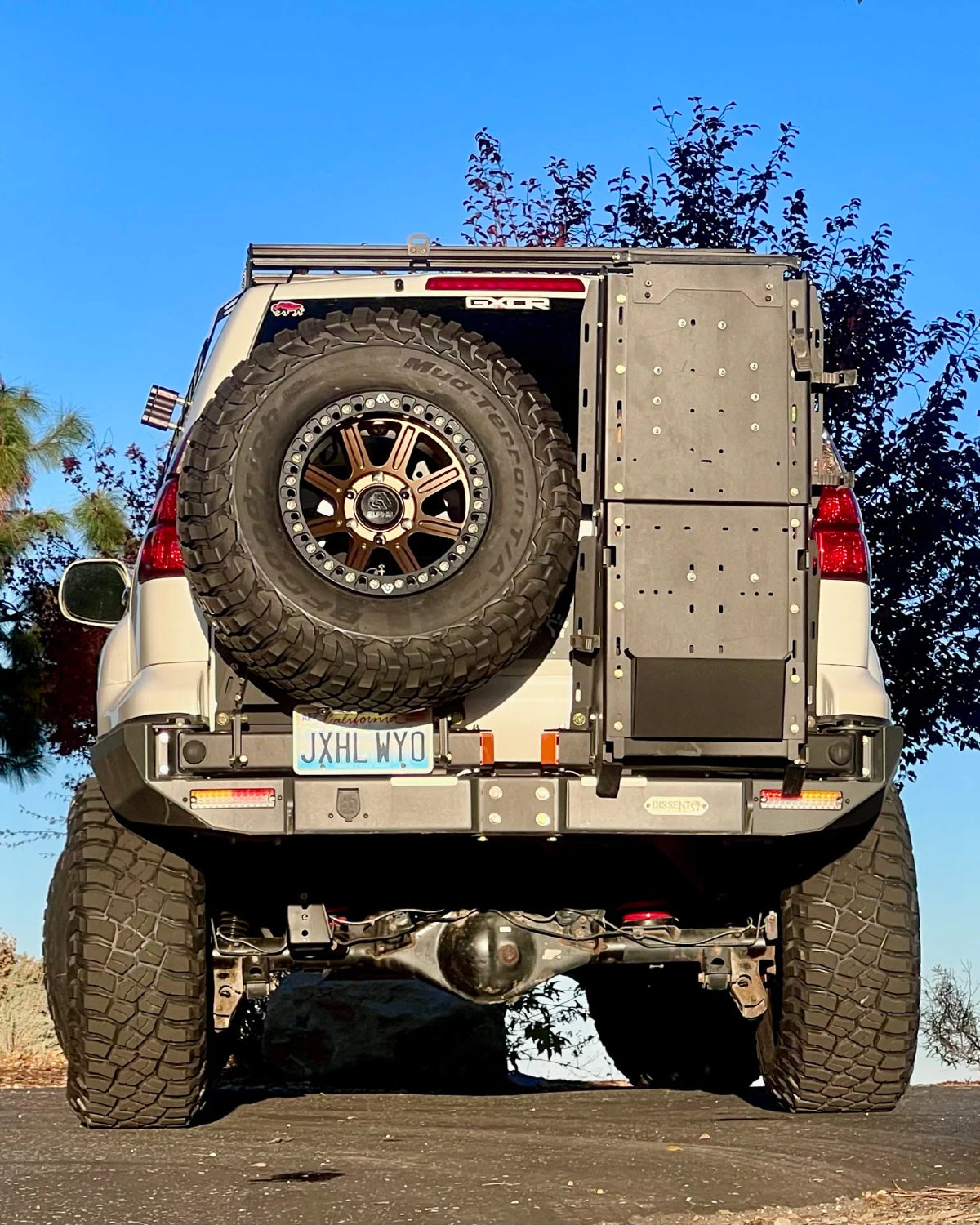 Dissent Off-Road Modular Rear Bumper for GX 470 (2003–2009)