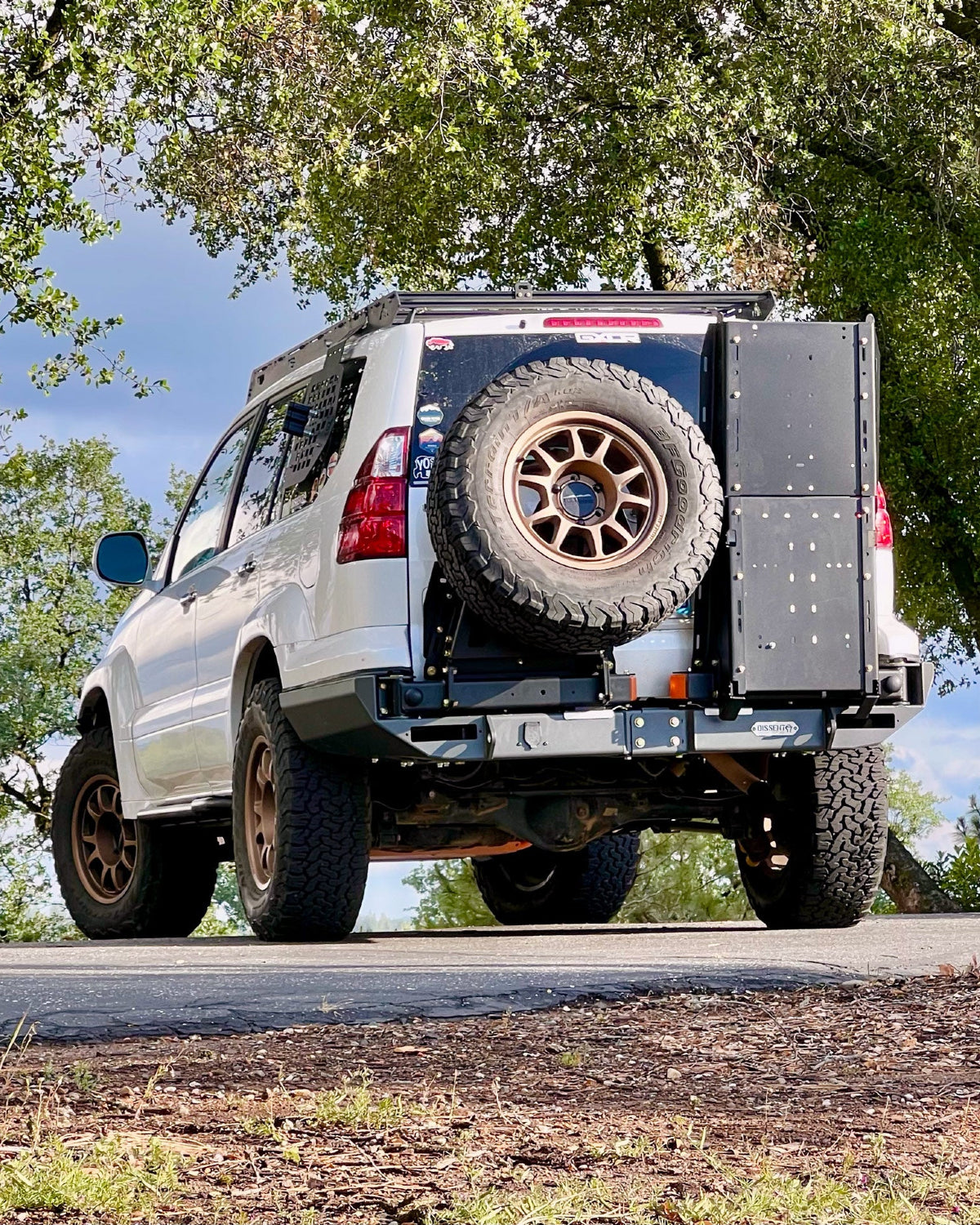 Dissent Off-Road Modular Rear Bumper for GX 470 (2003–2009)