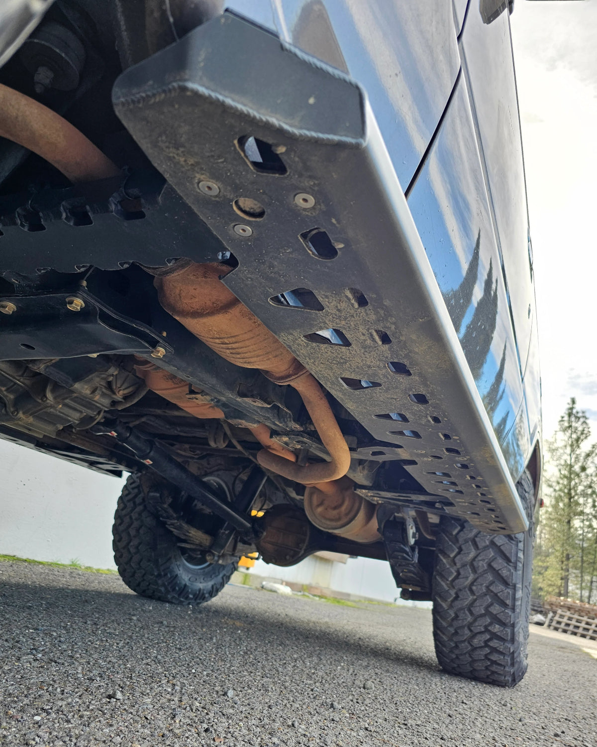 Dissent Off-Road Rock Slider Steps for Land Cruiser 60 Series (1981–1990)