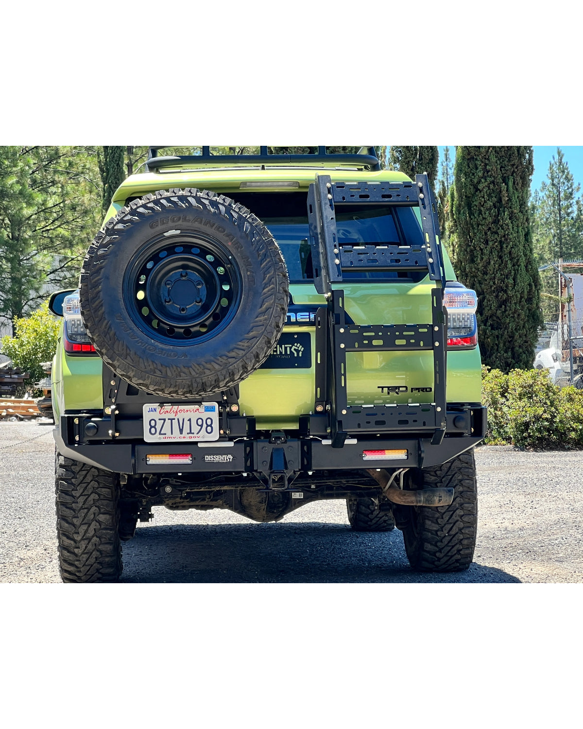 Dissent Off-Road Modular Rear Bumper for 5th-Gen 4Runner (2010–2024)
